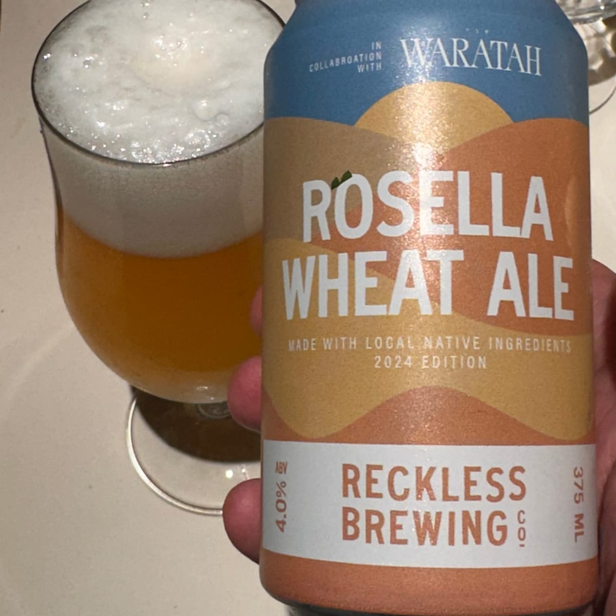 Reckless Brewing Rosella Wheat Ale