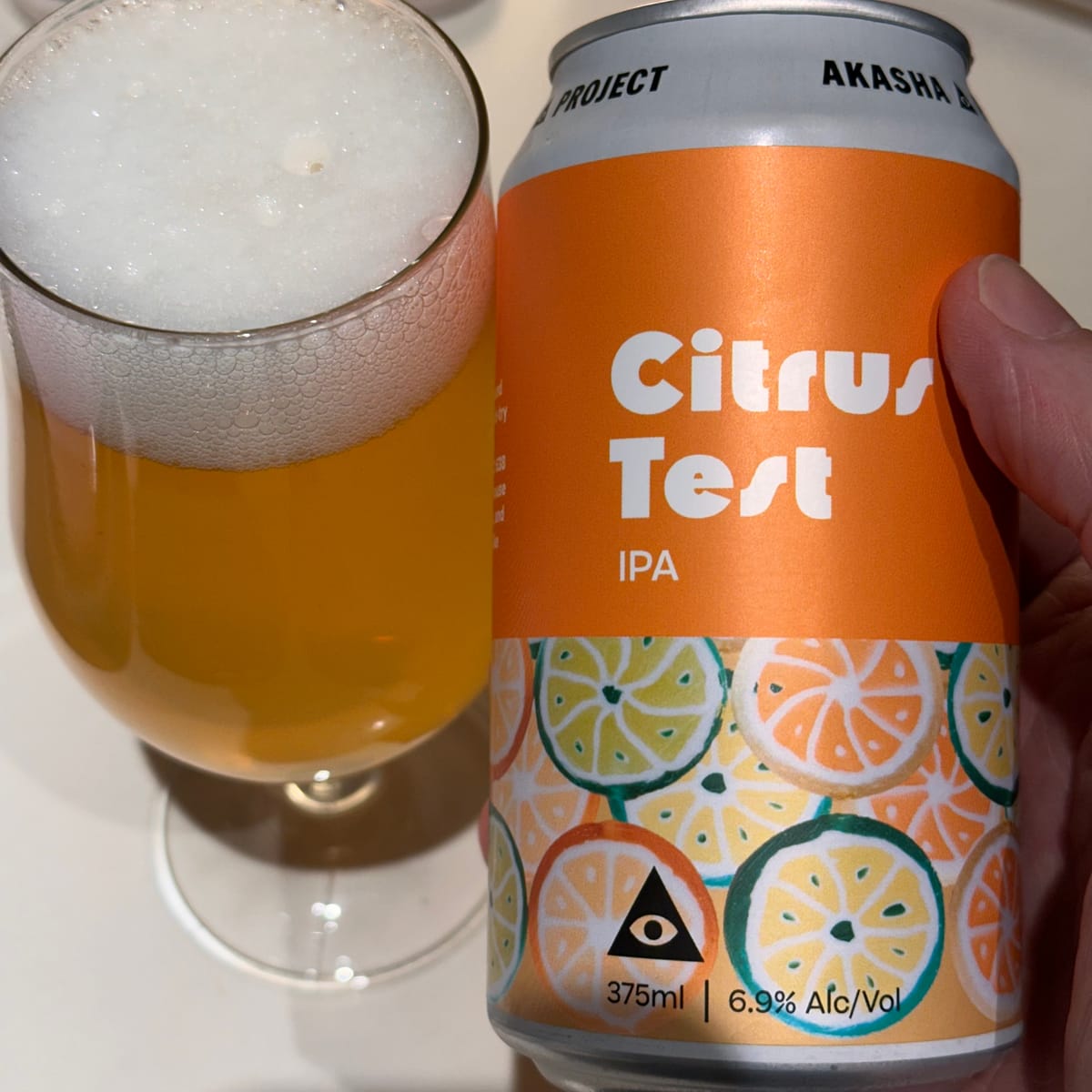 Akasha Citrus Test IPA