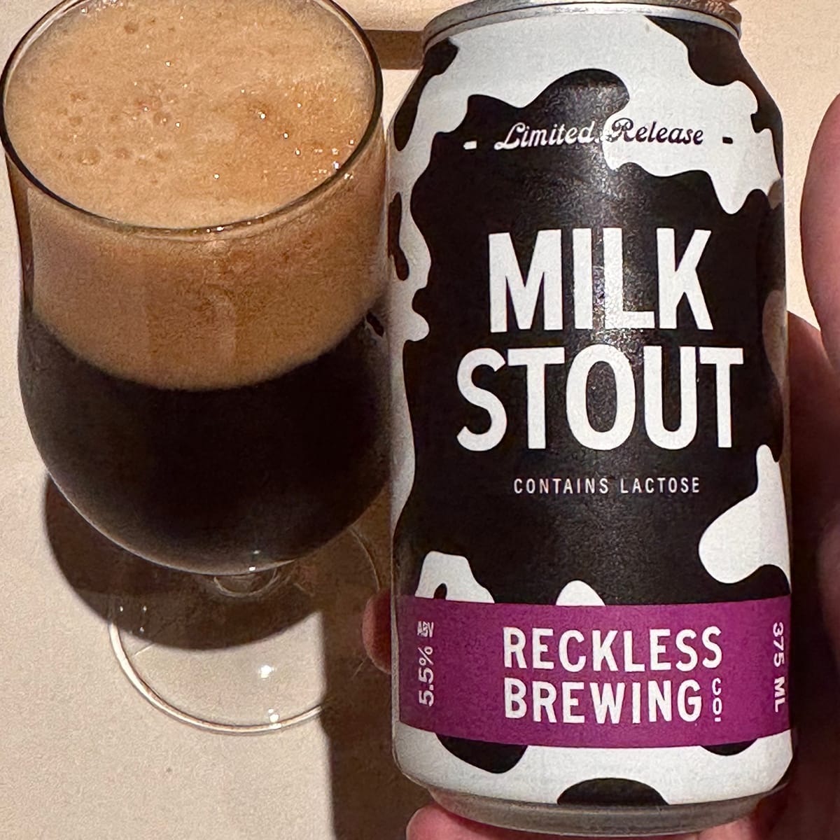 Reckless Brewing Milk Stout