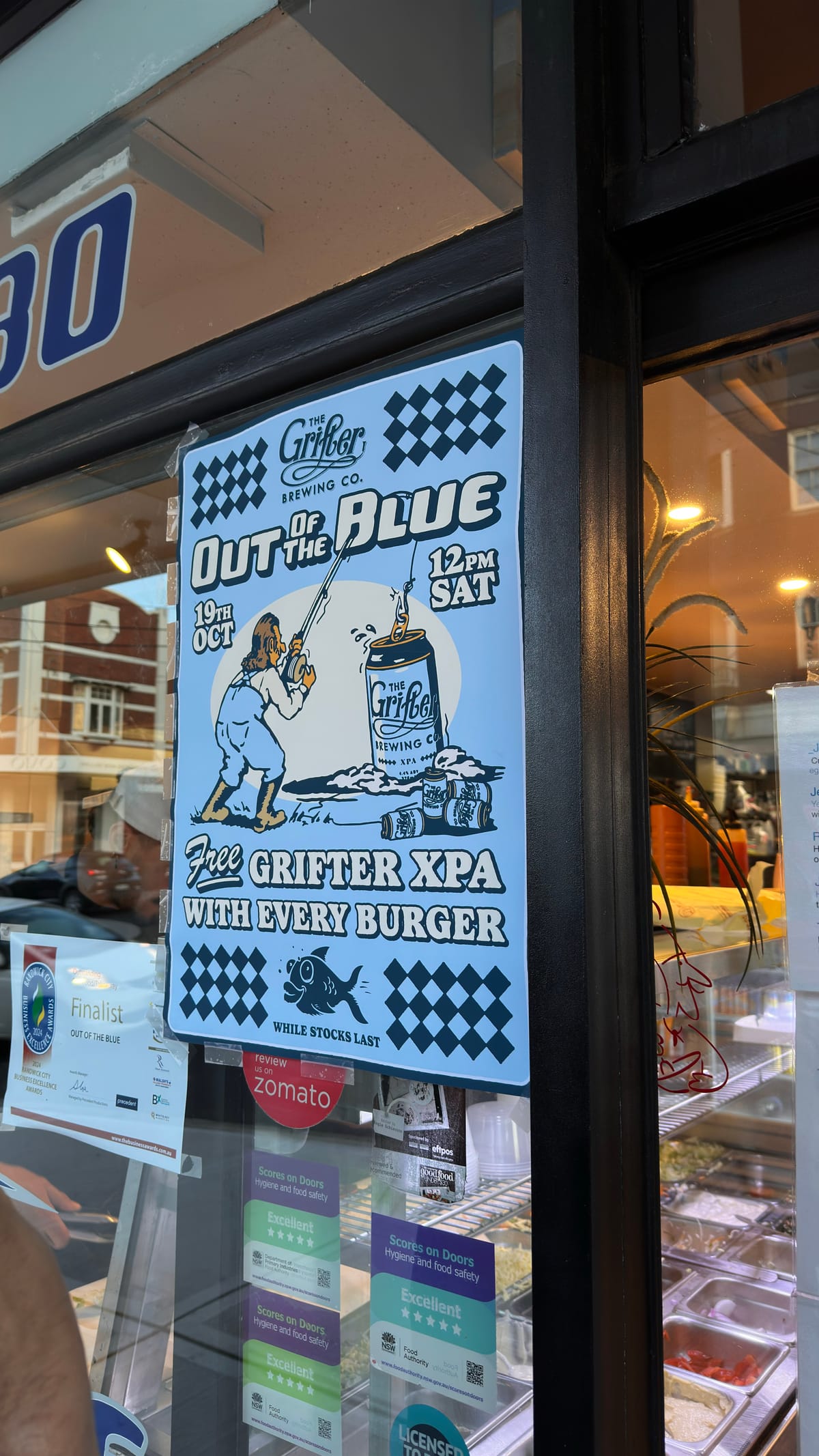 The Grifter & Out of the Blue coproduction