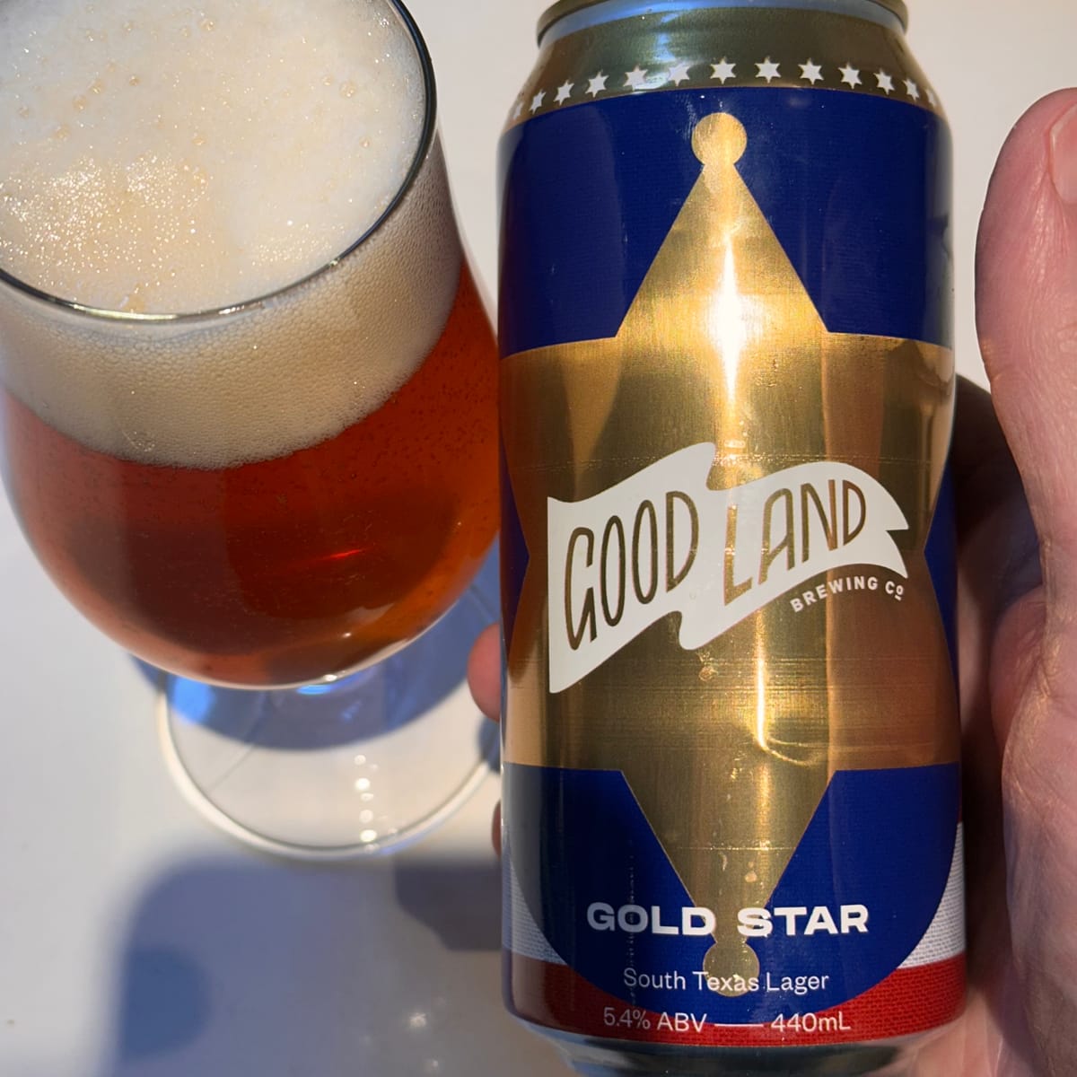 Good Land Gold Star South Texas Lager