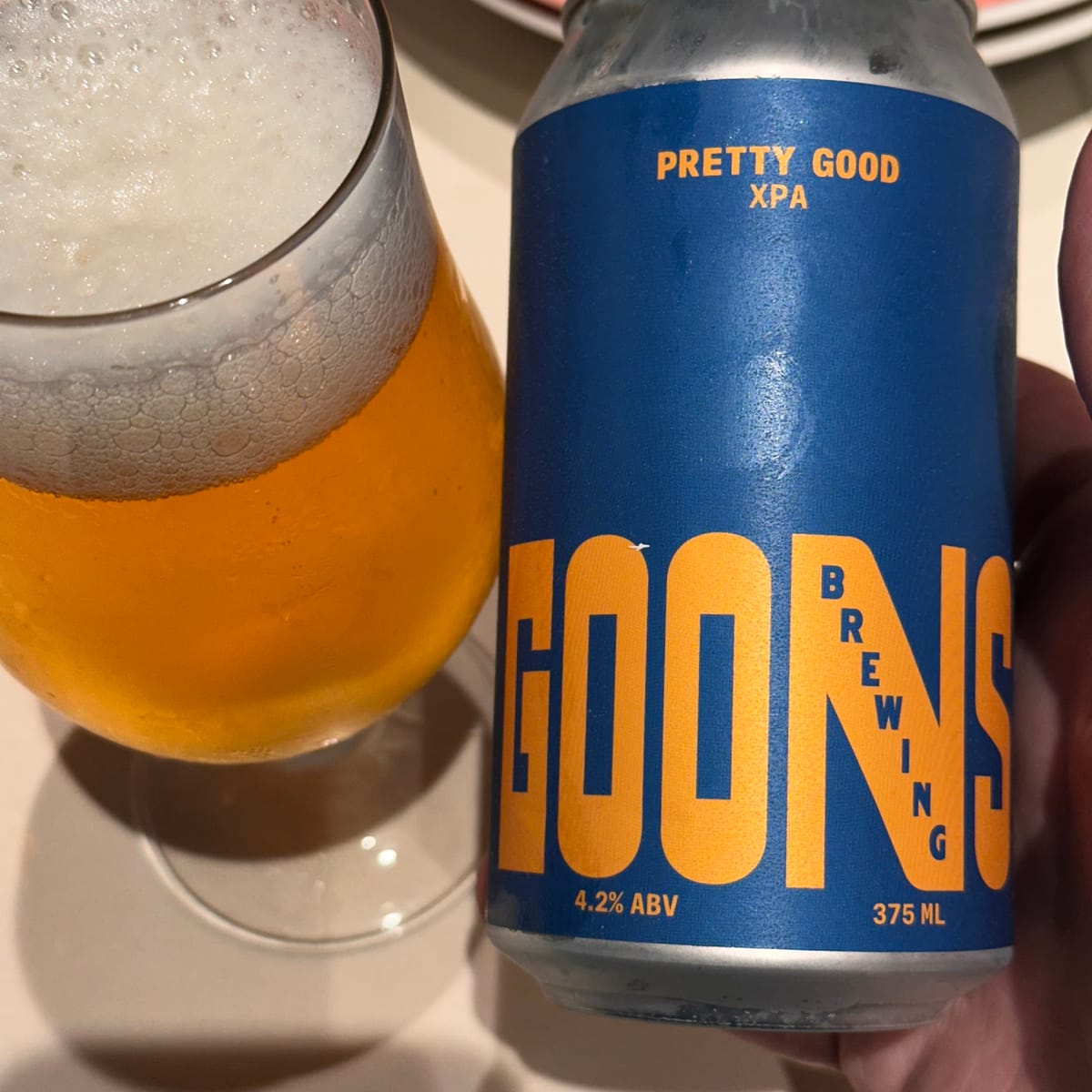 Goons Brewing Pretty Good XPA