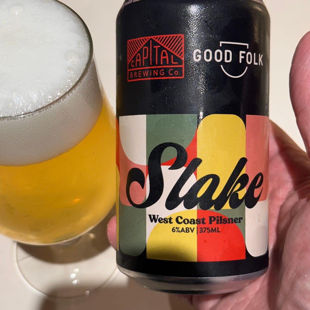 Capital Slake West Coast Pilsner