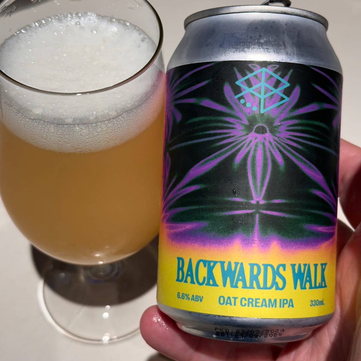 Range Brewing Backwards Walk Oat Cream IPA