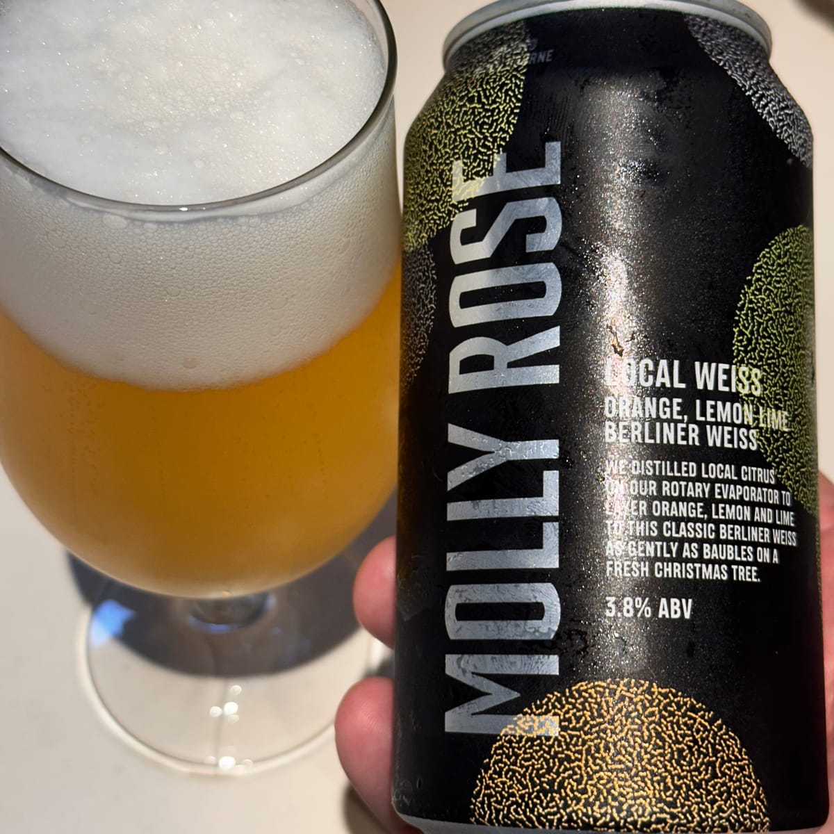 Molly Rose Local Weiss Orange, Lemond Lime, Berliner Weiss
