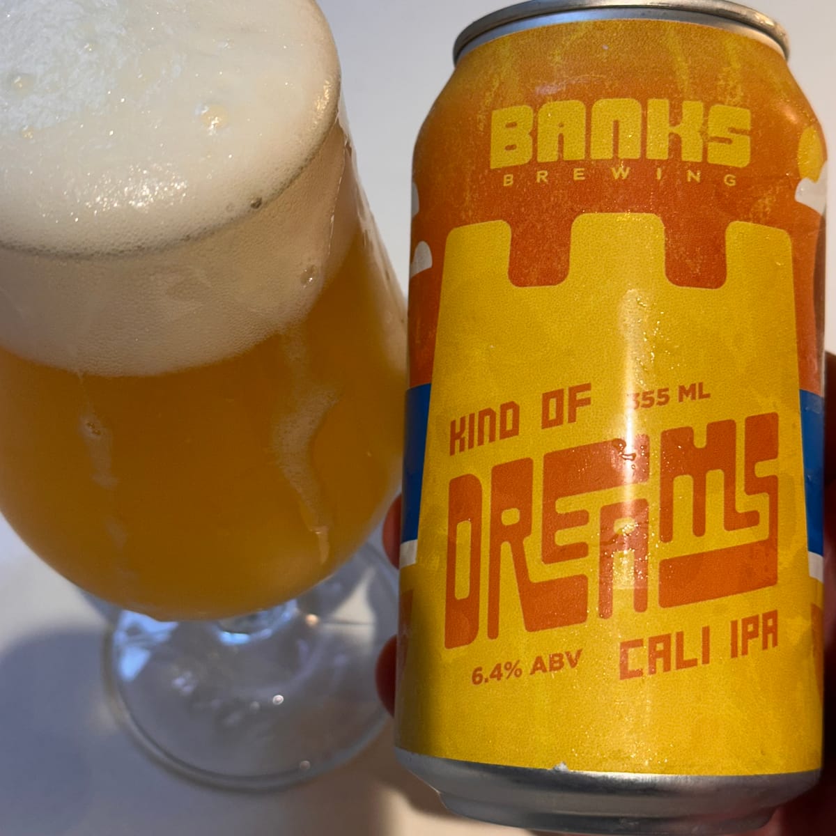 Banks Brewing Kind of Dreams Cali IPA