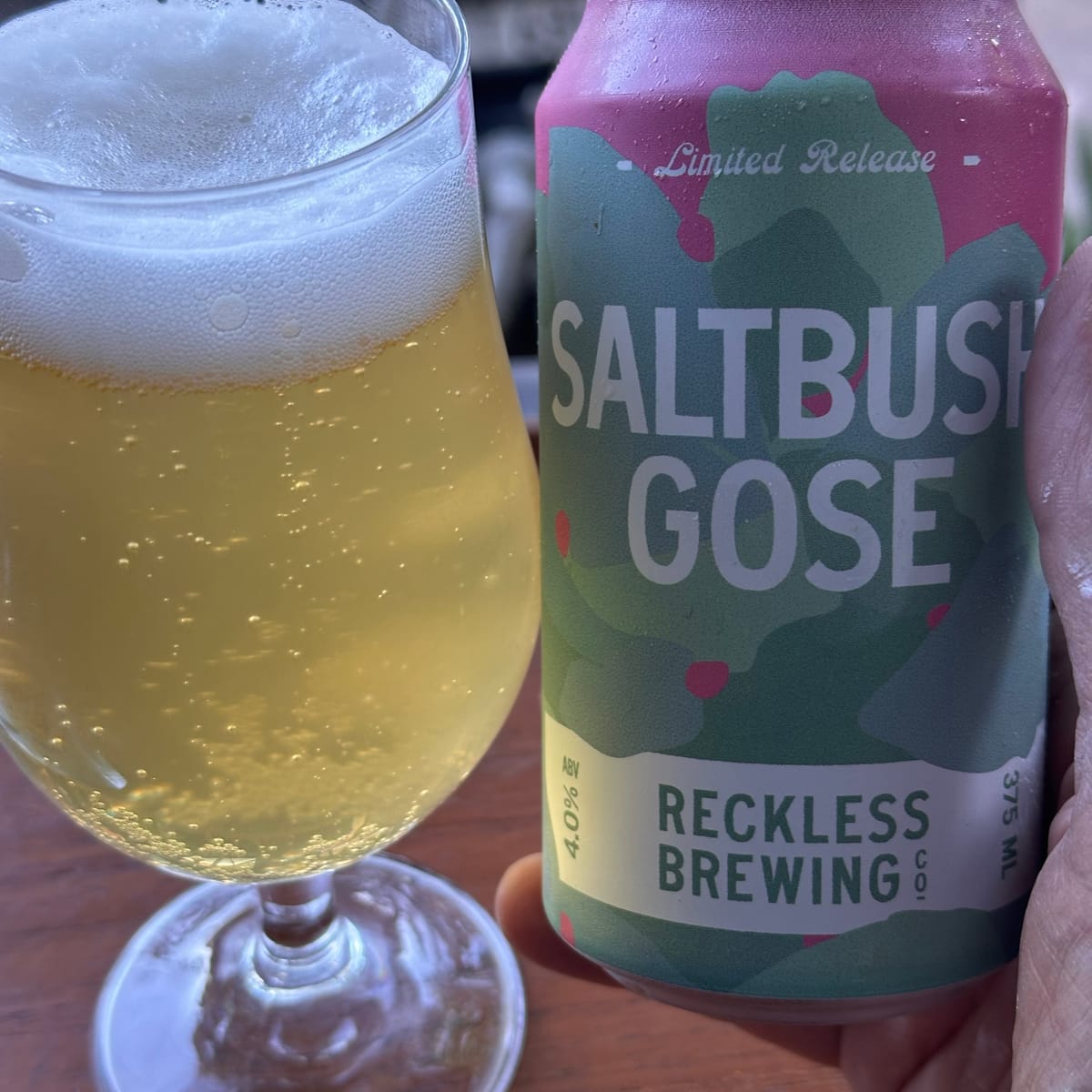Reckless Brewing Saltbush Gose