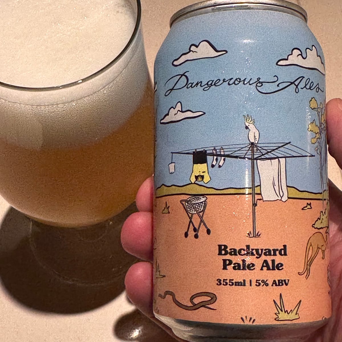 Dangerous Ales Backyard Pale Ale