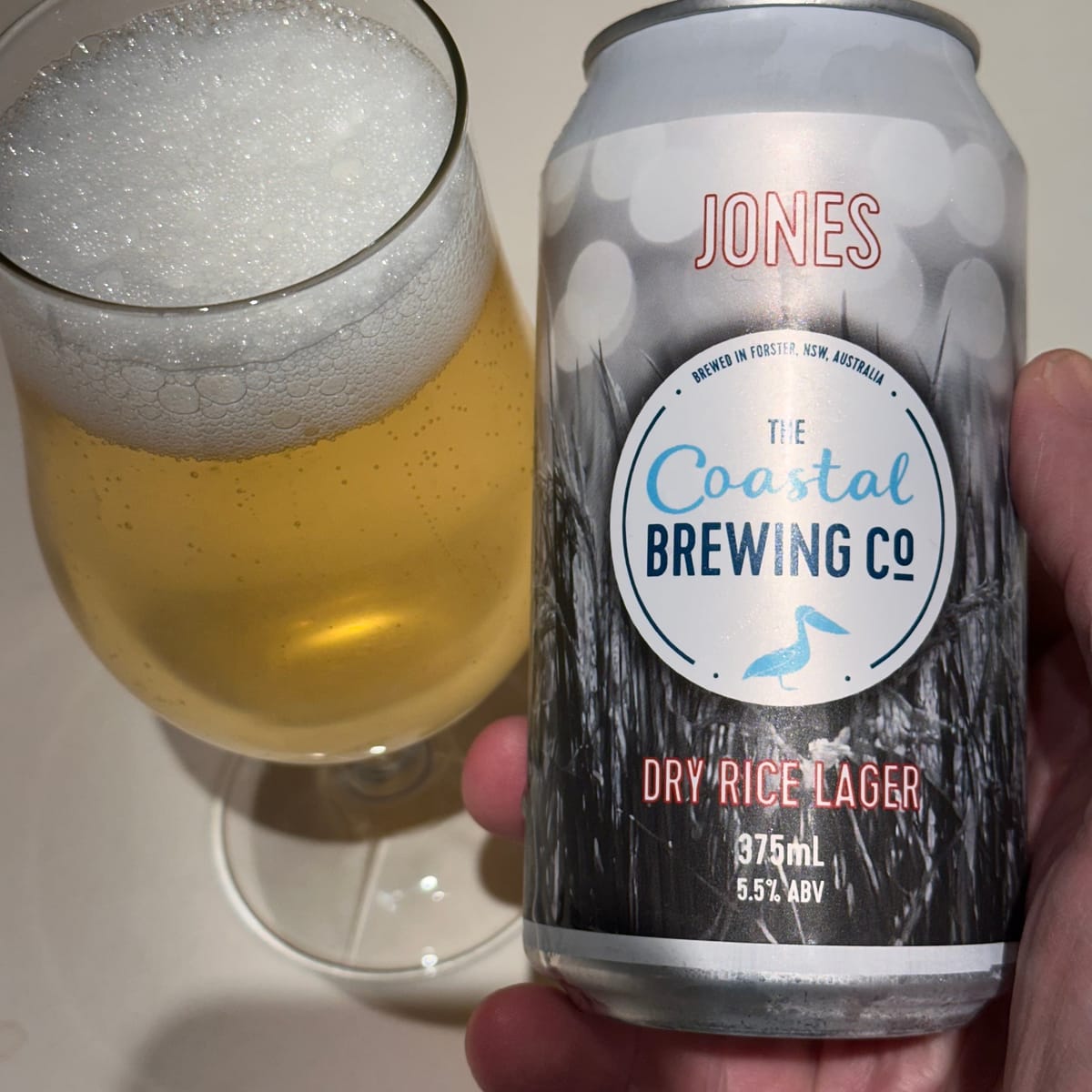 The Coast Brewing Jones Dry Rice Lager