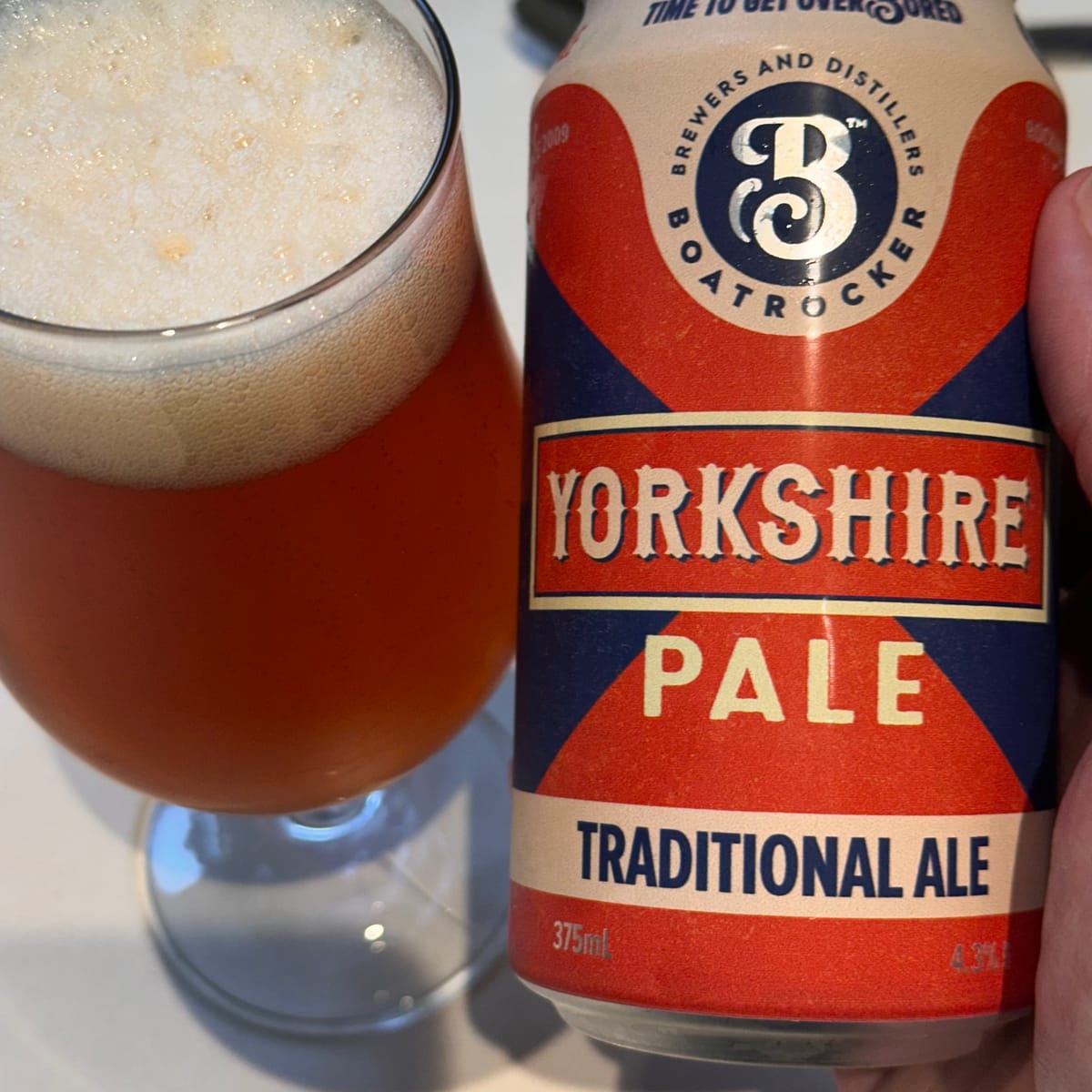 Boatrocker Brewers and Distillers Yorkshire Pale Traditional Ale