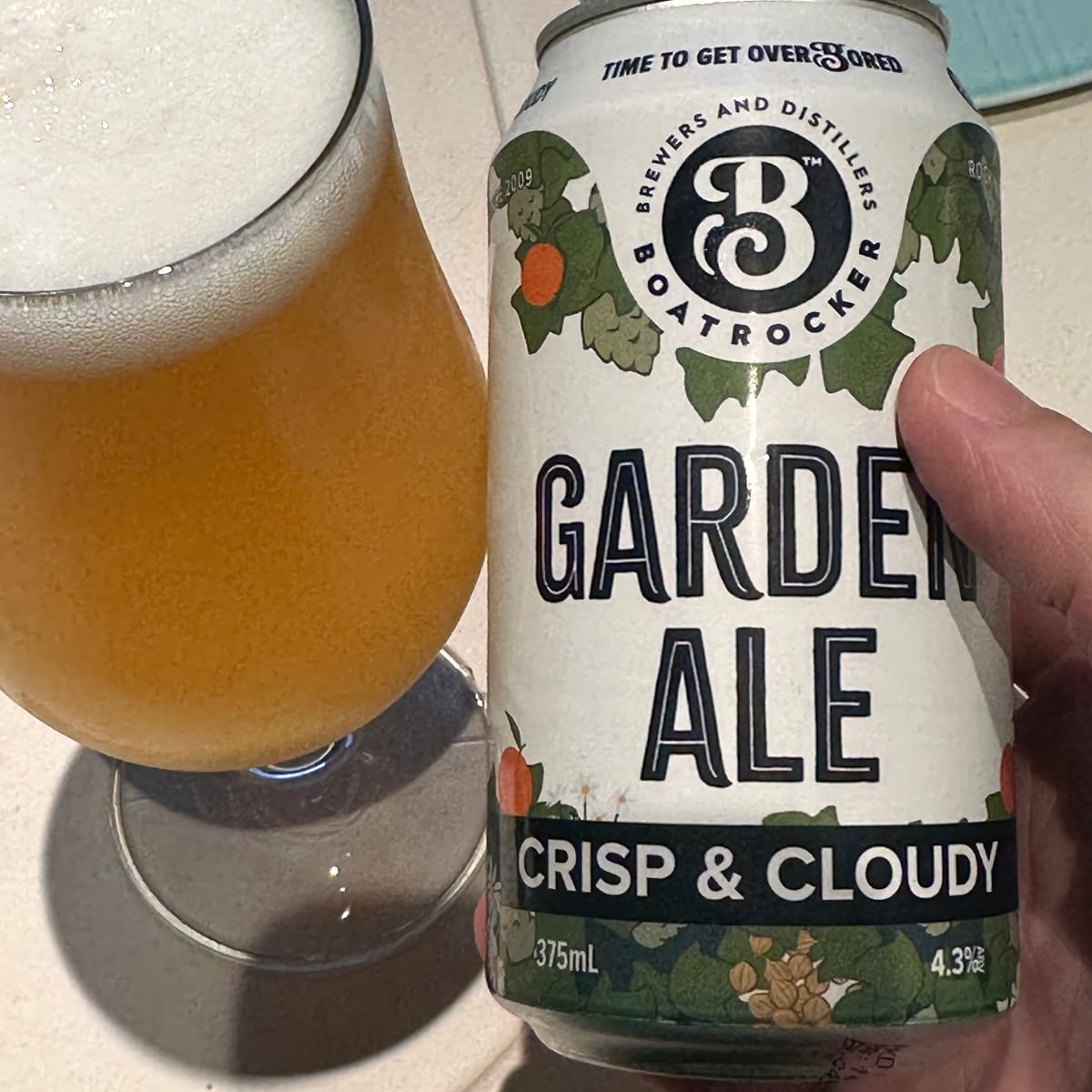 Boatrocker Brewers and Distillers Garden Ale
