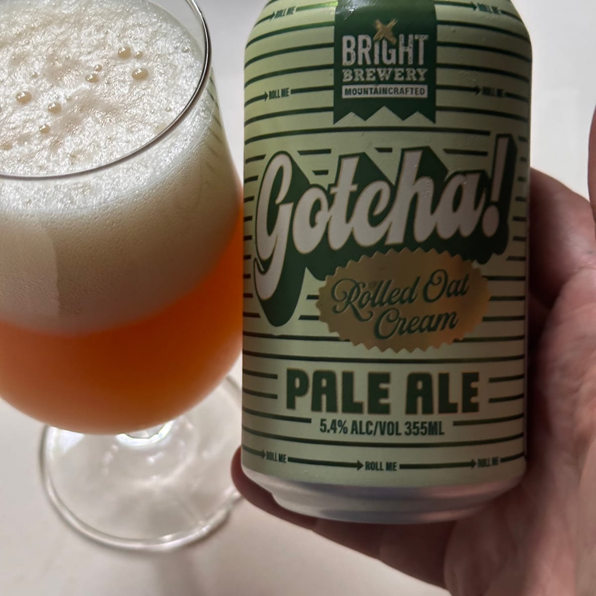 Bright Brewery Gotcha! Rolled Oat Cream Pale Ale