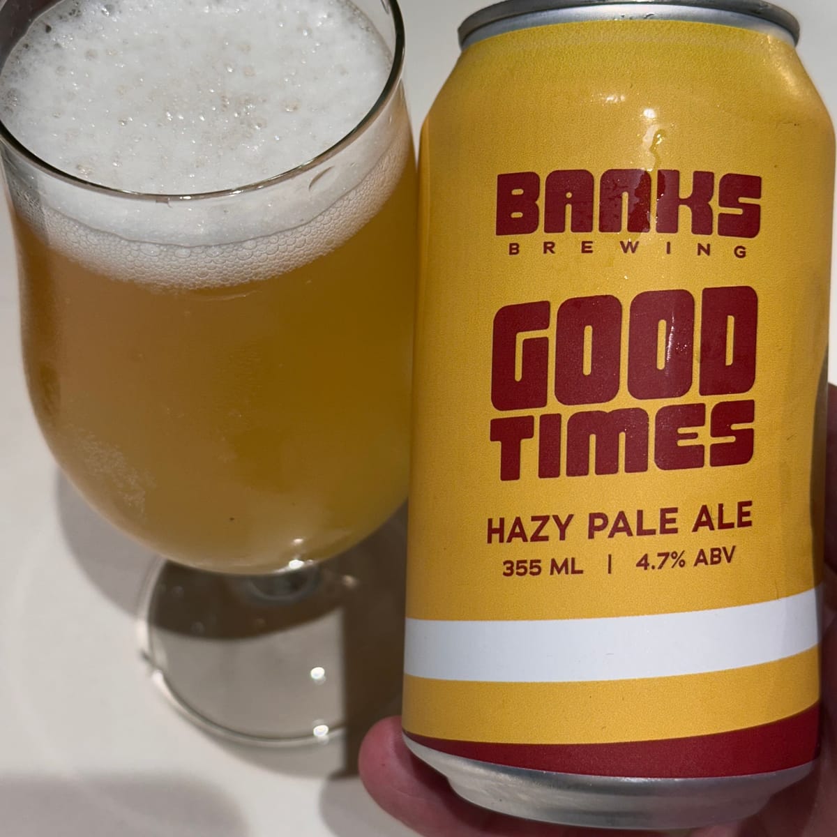 Banks Good Times Hazy Pale Ale