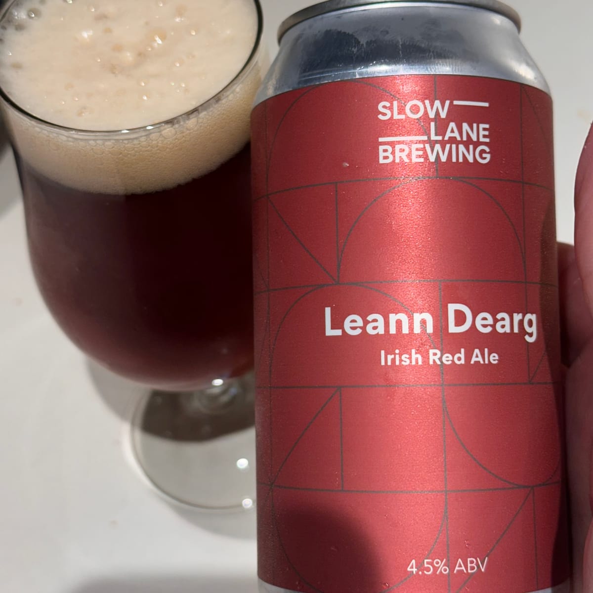 Slow Lane Leann Dearg Irish Red Ale