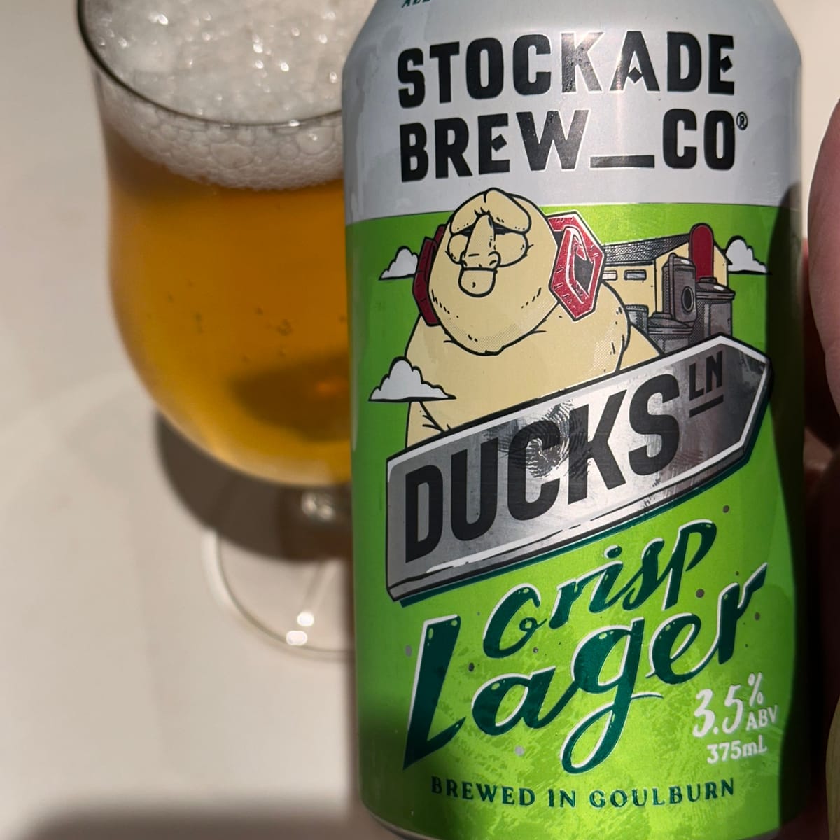 Stockade Brew Duck Ln Crisp Lager