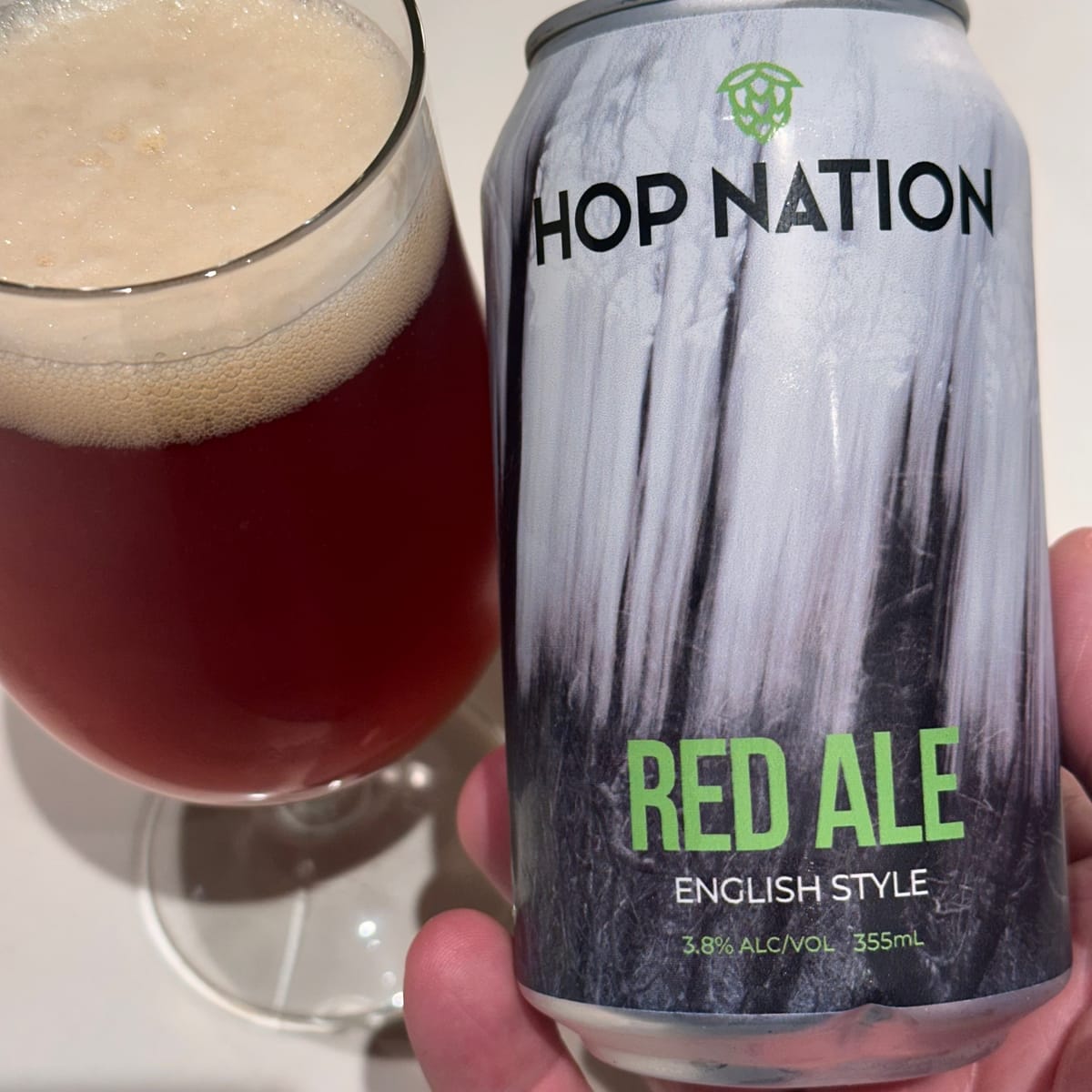 Hop Nation Red Ale English Style