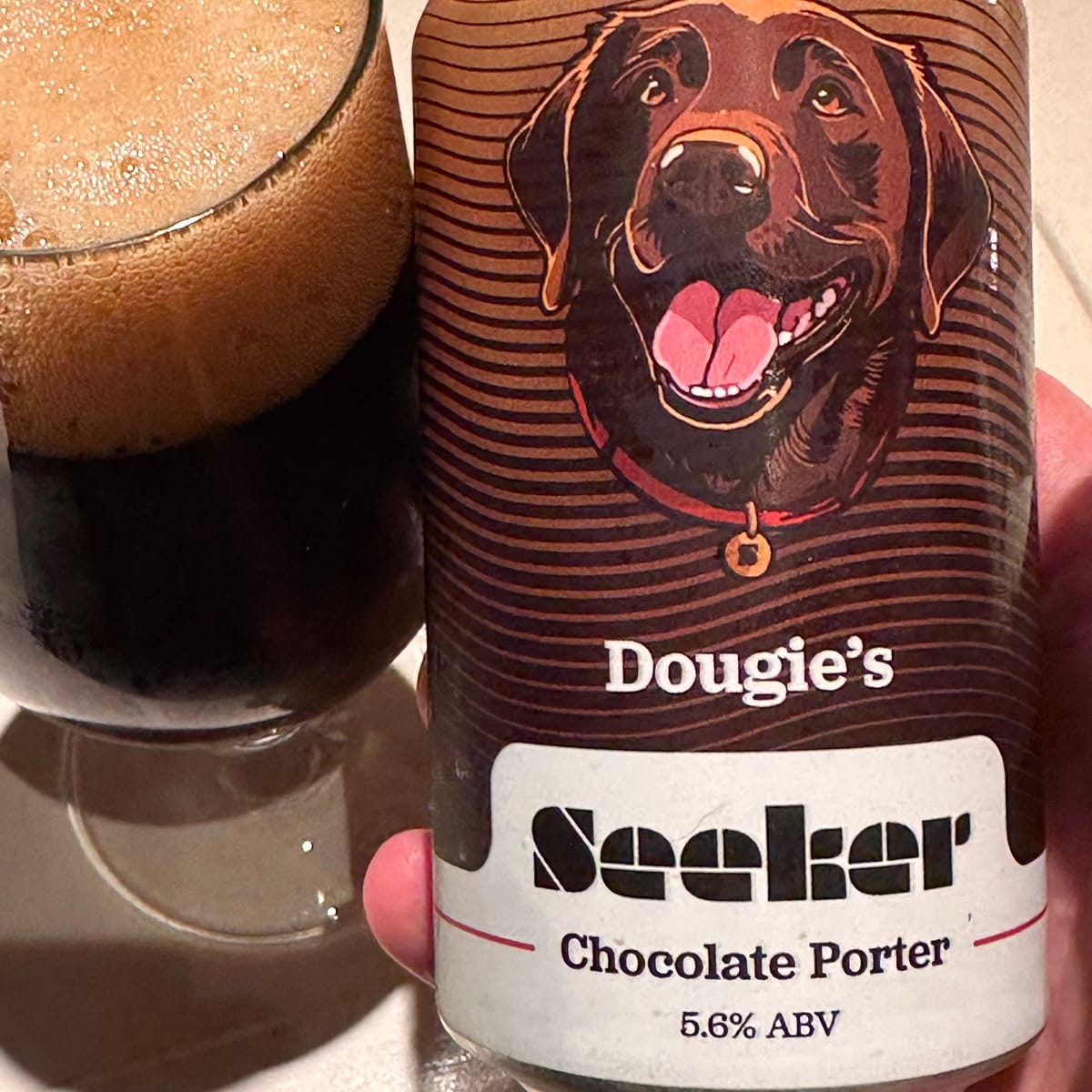 Seeker Brewing Dougie's Chocolate Porter