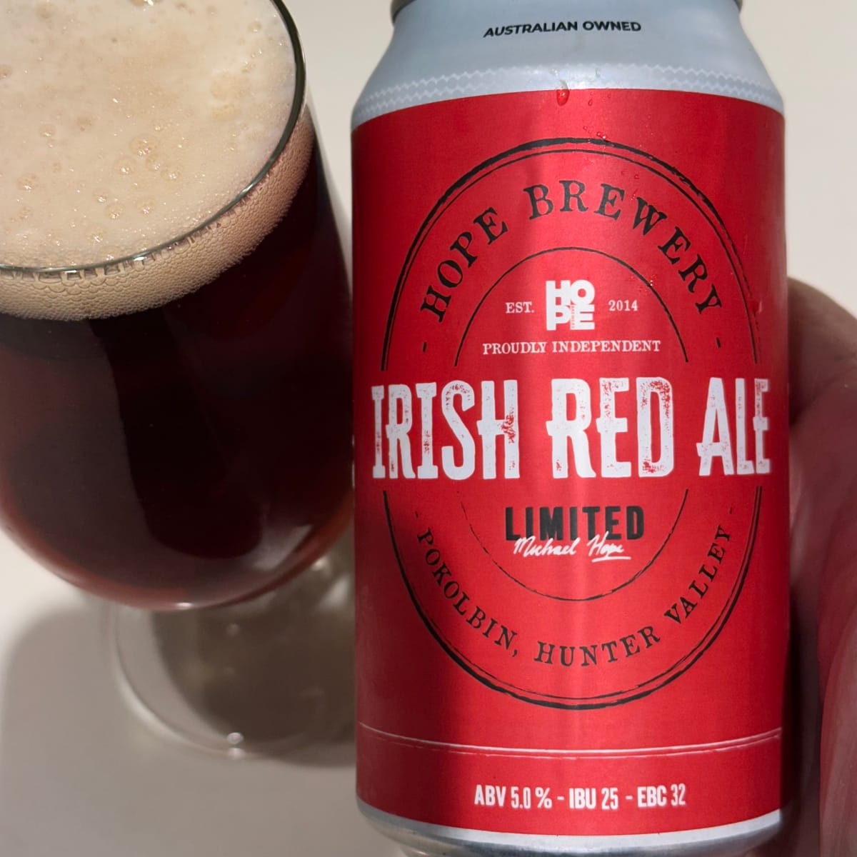 Hope Brewery Irish Red Ale