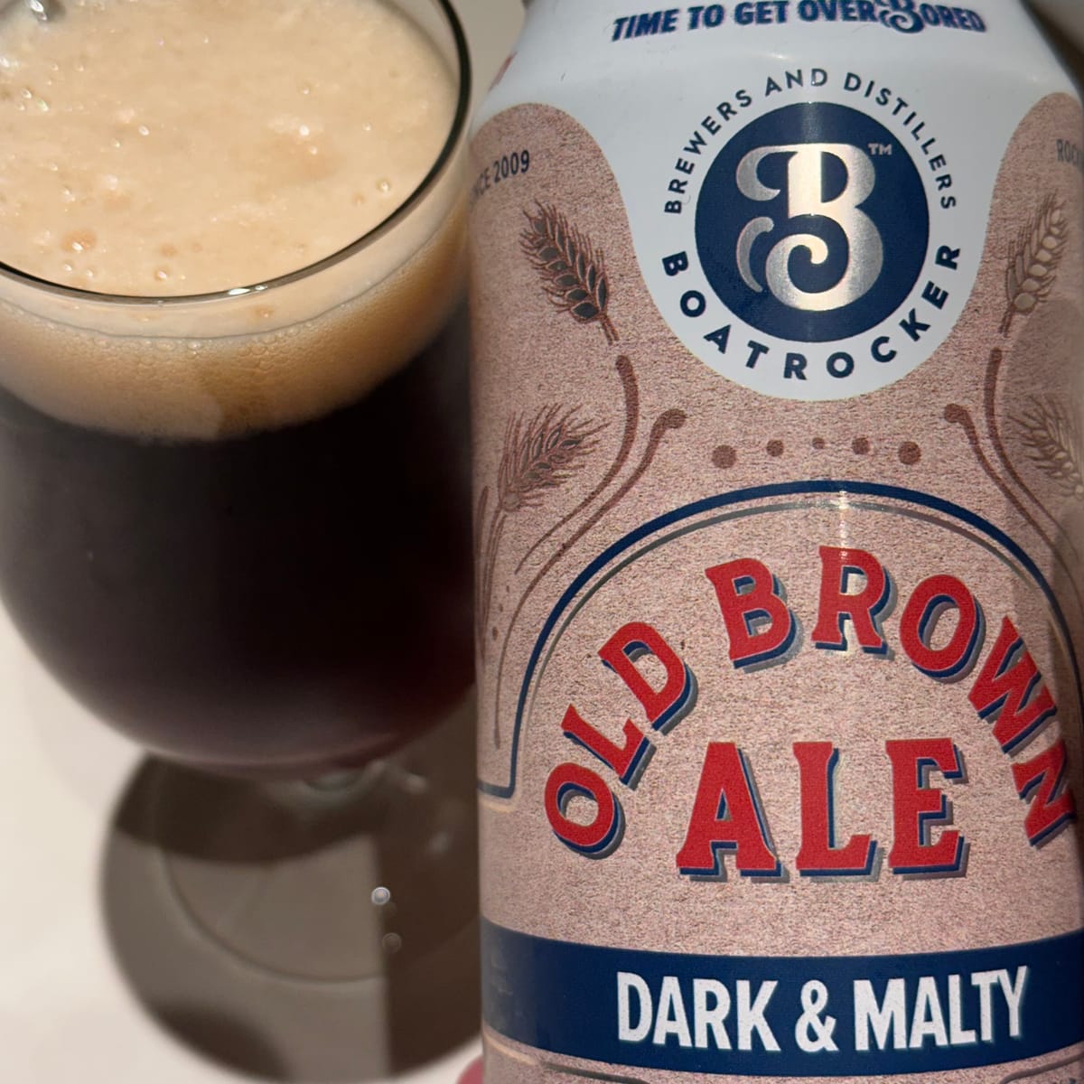 Boatrocker Old Brown Ale Dark & Malty