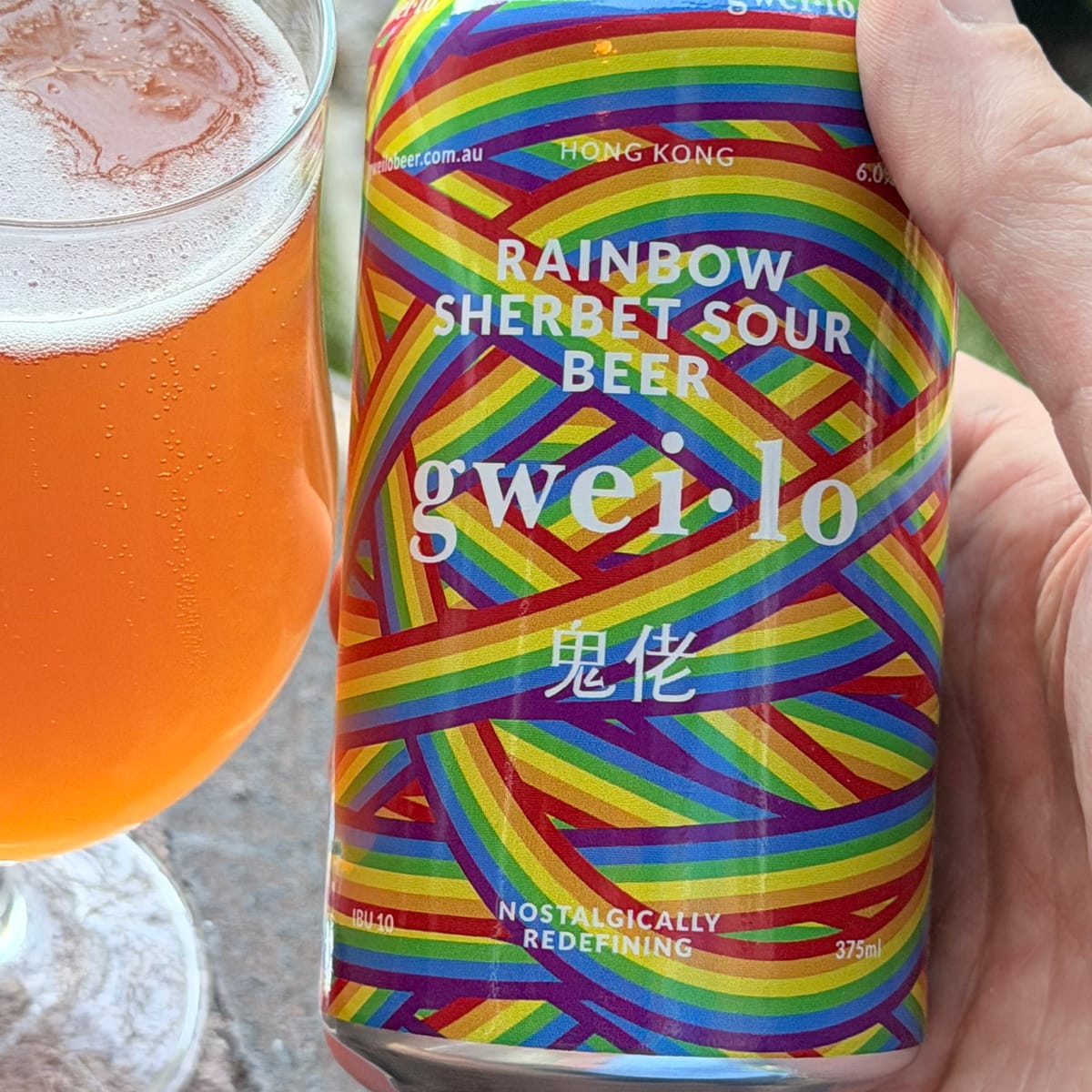 gwei•lo 鬼佬 Rainbow Sherbet Sour
