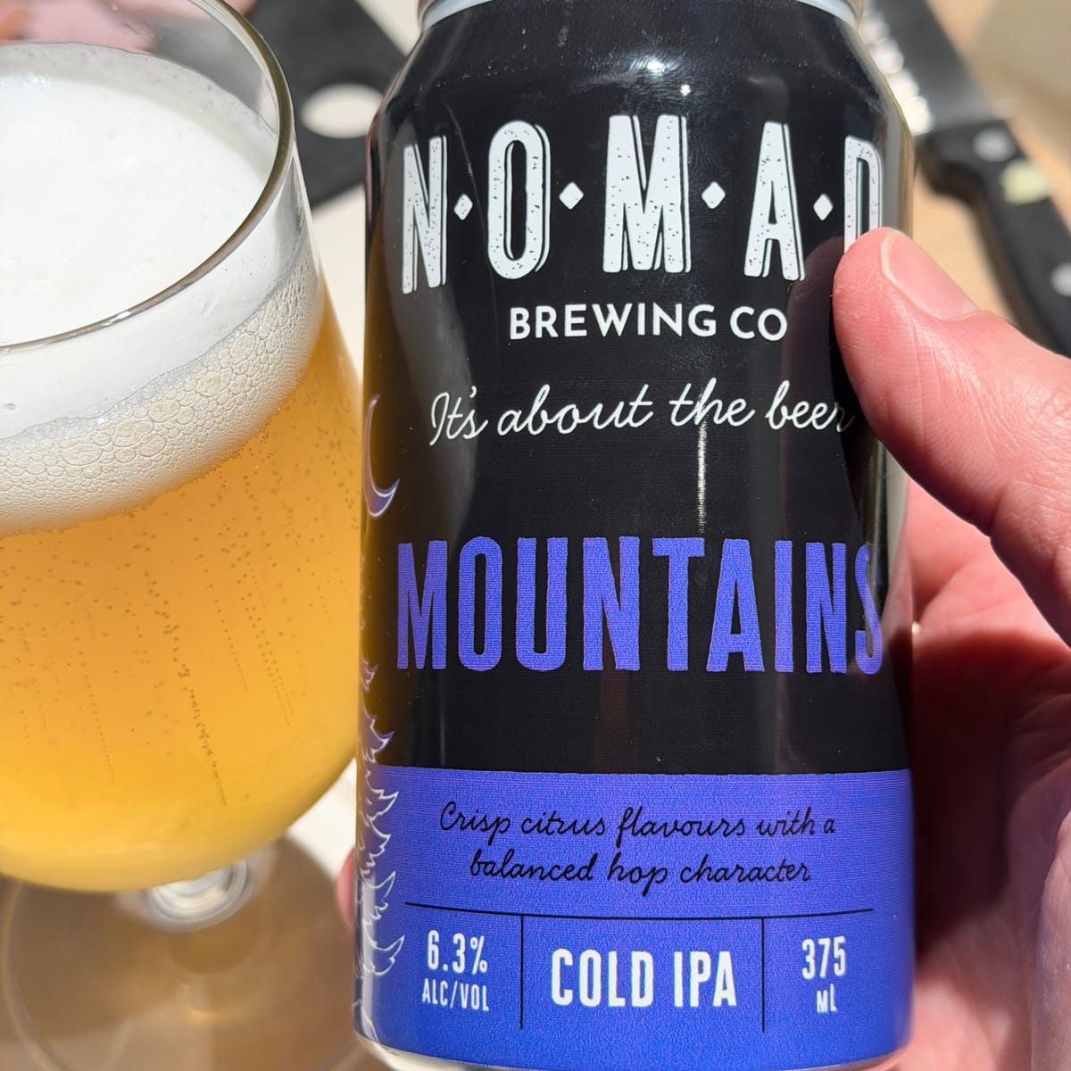 Nomad Mountains Cold IPA