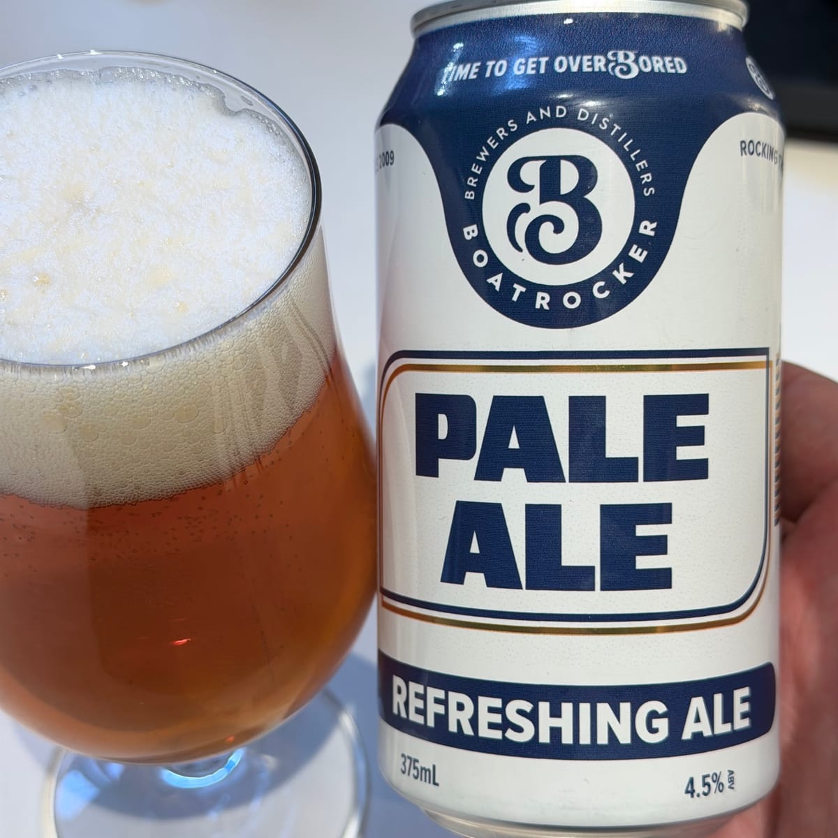 Boatrocker Brewers and Distillers  Pale Ale