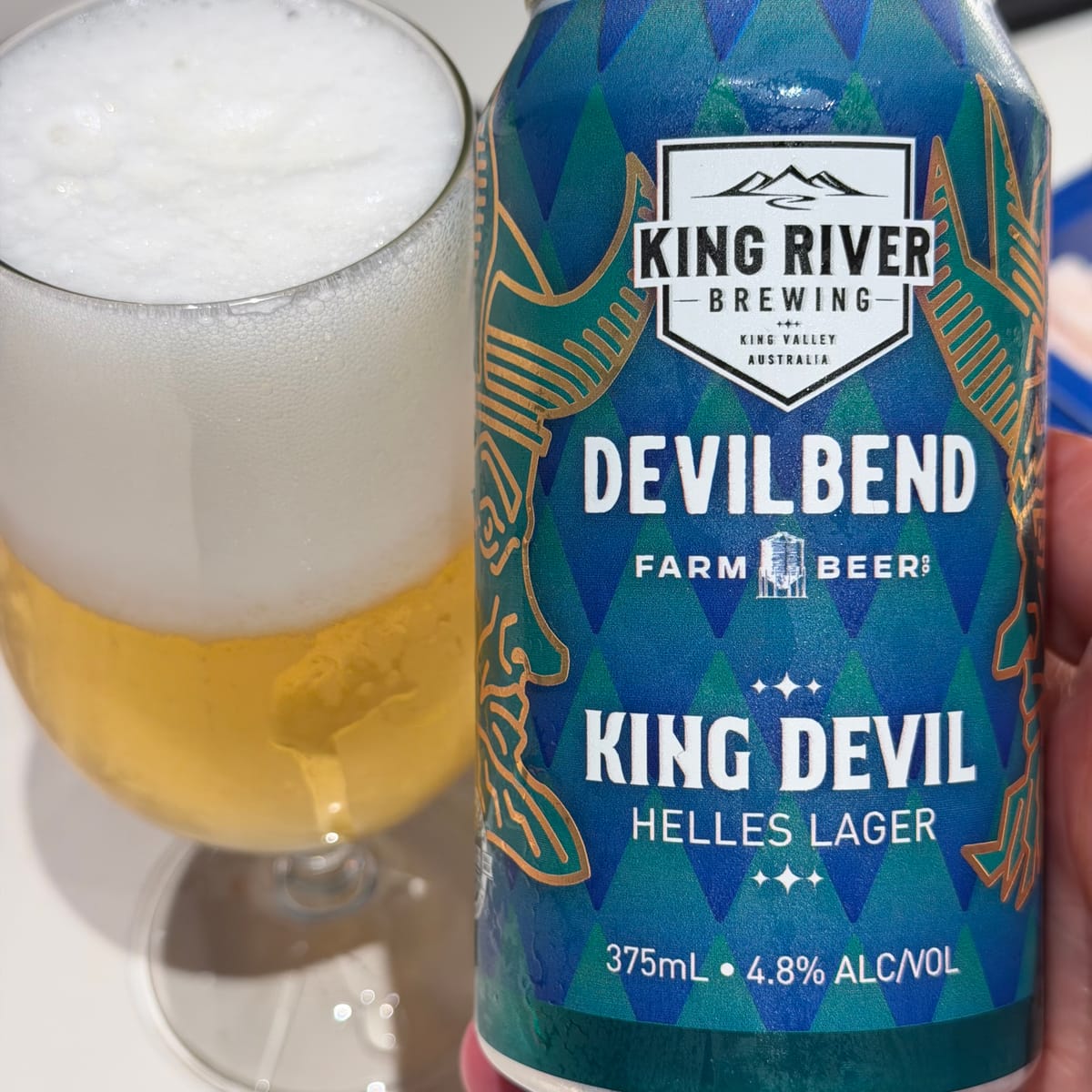 King River Devilbend King Devil Helles Lager