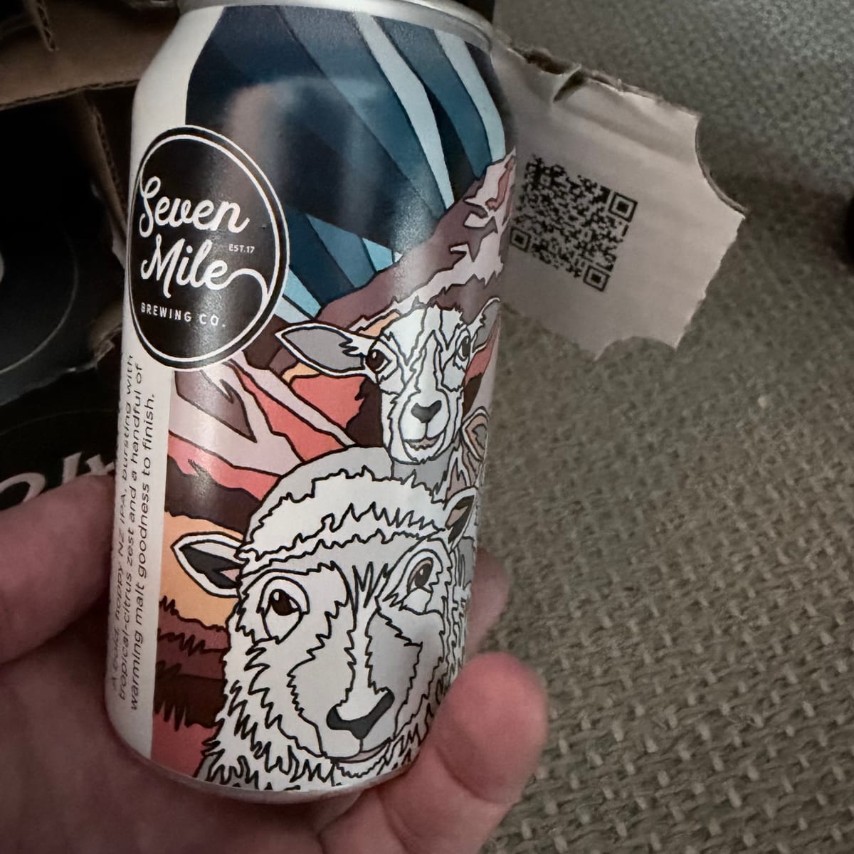 beervent day 20 Seven Mile BAA-RAM-BREW New Zealand IPA