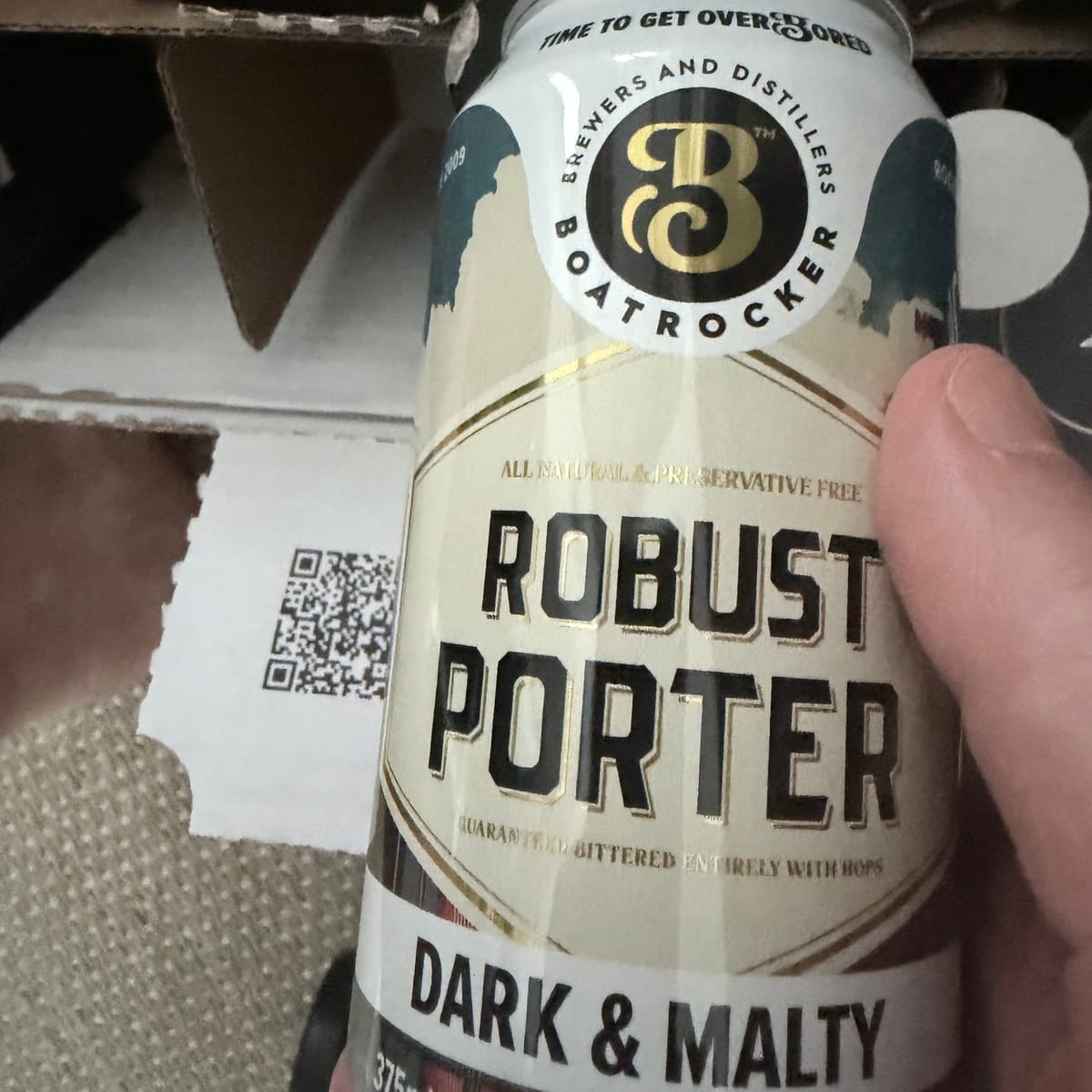 beervent day 22 Boatrocker Robust Porter Dark and Malty