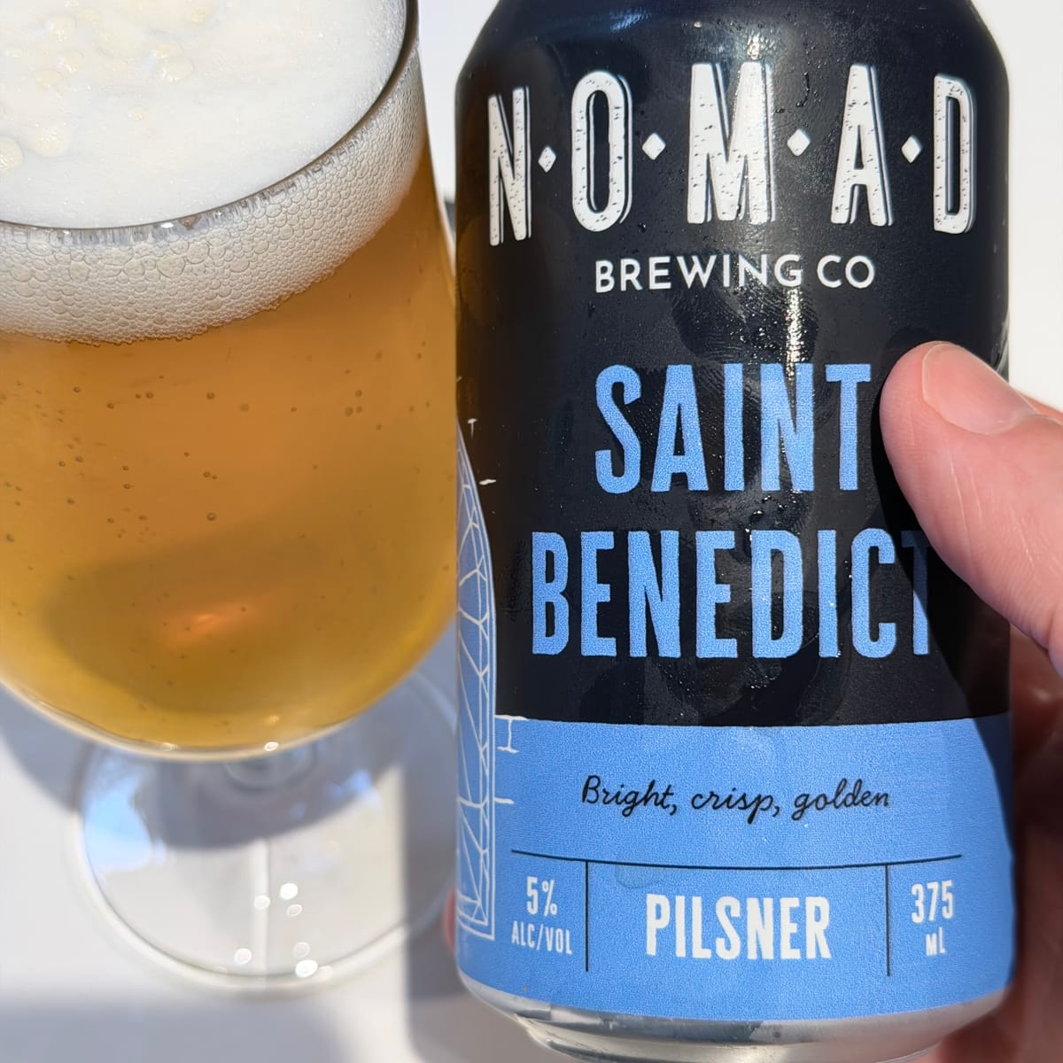 Nomad Saint Benedict Pilsner