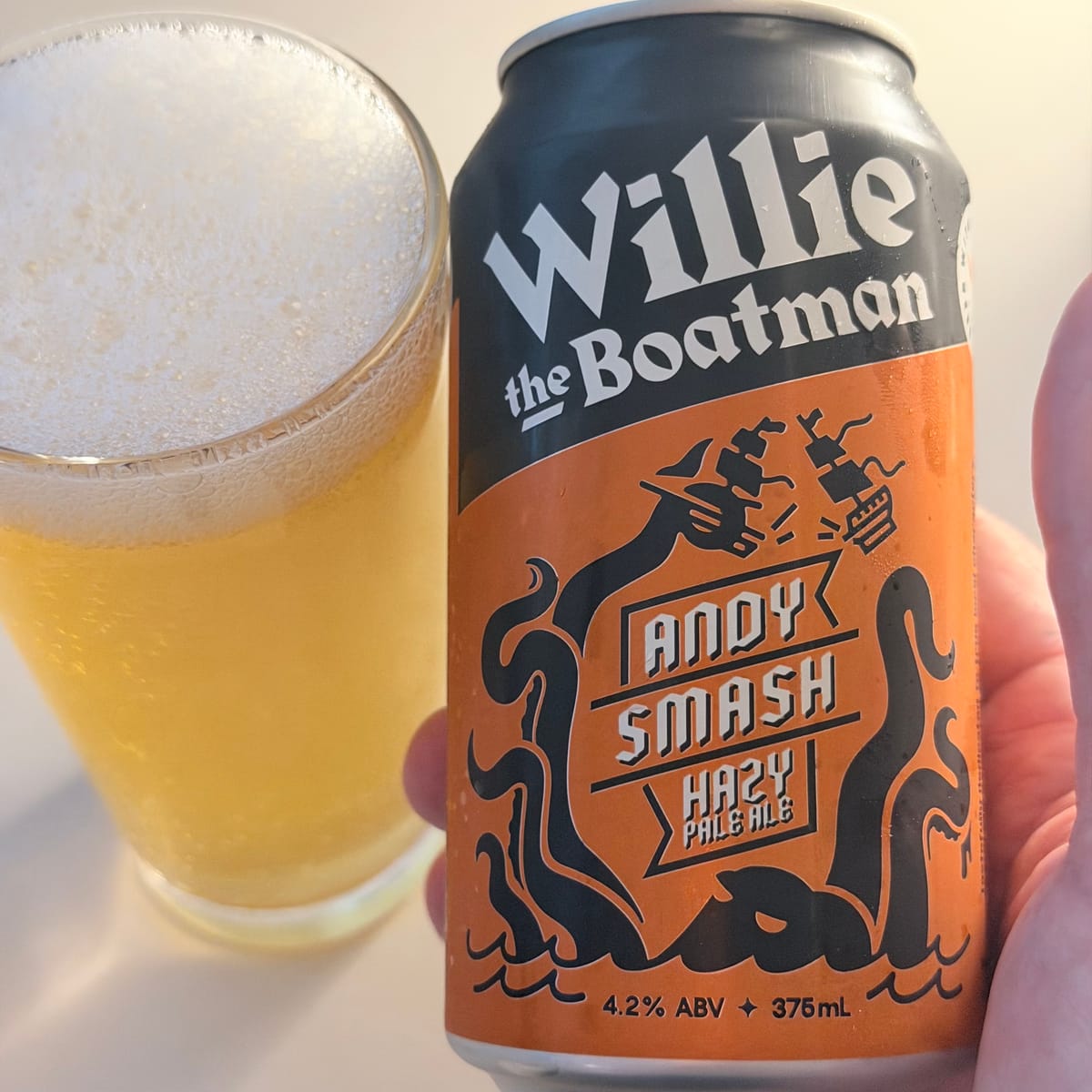 Willie the Boatman Andy Smash Hazy Pale Ale