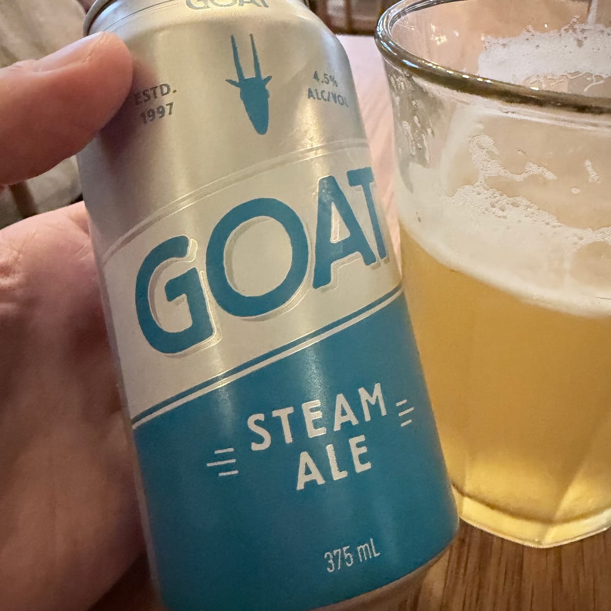 Goat Steam Ale