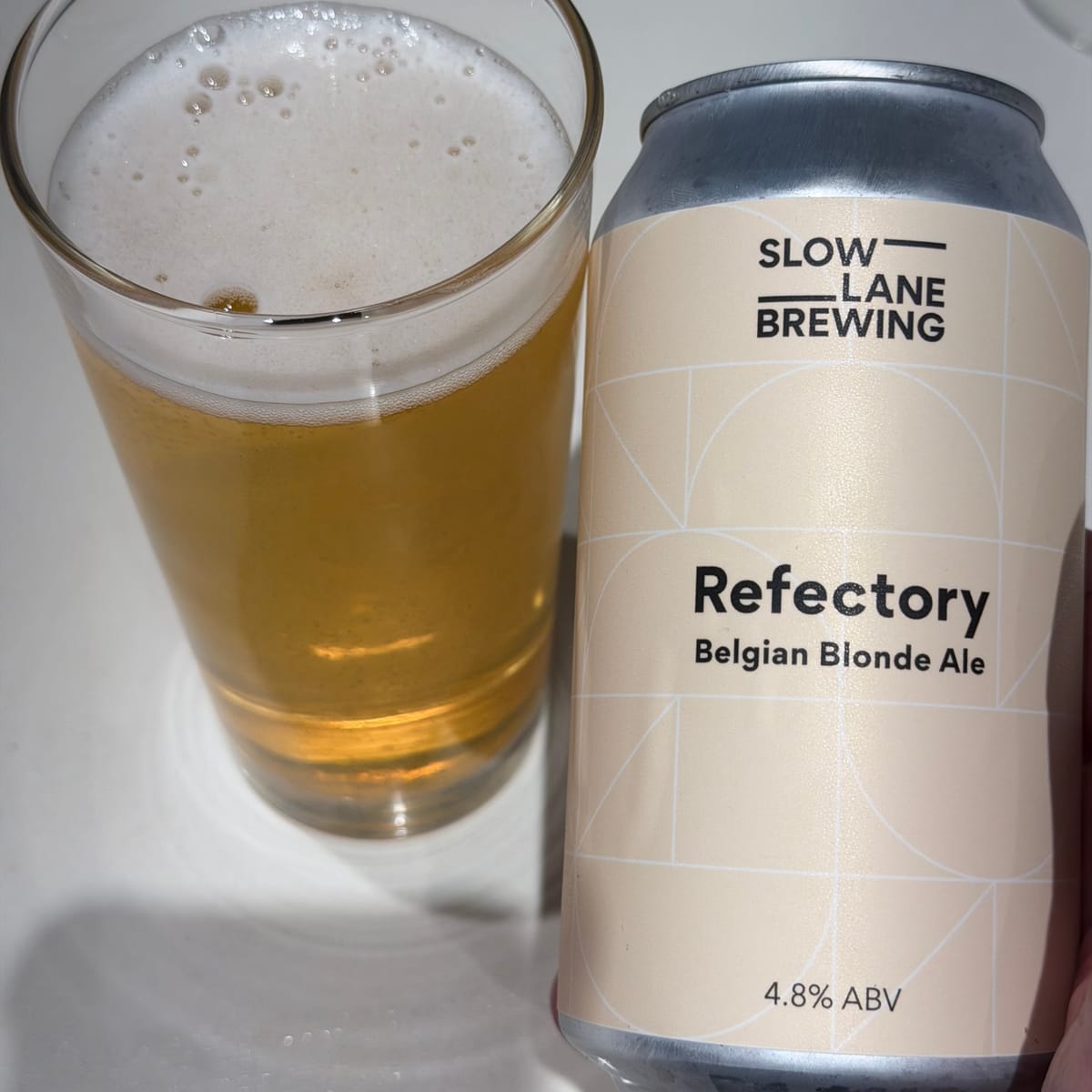 Slow Lane Refectory Belgian Blonde Ale
