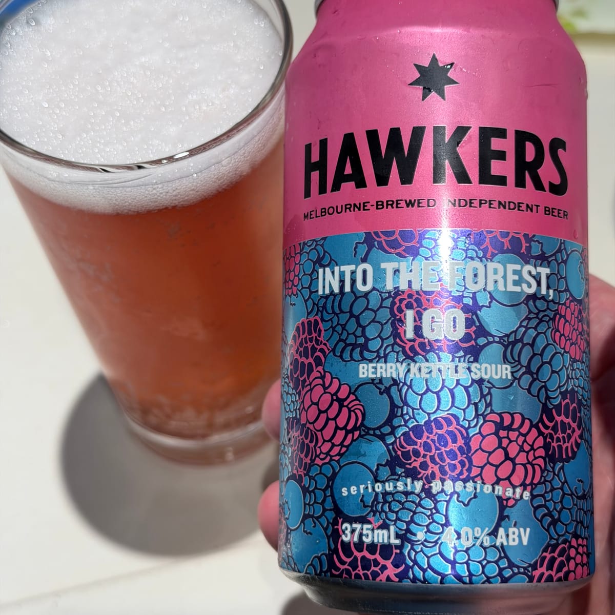 Hawkers Into The Forest, I Go Berry Kettle Sour