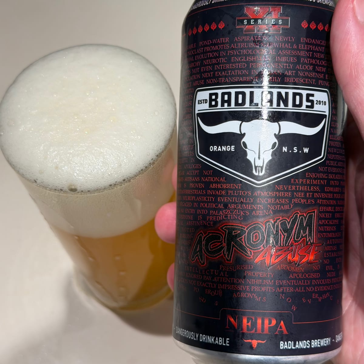 Badlands Acronym Abuse NEIPA