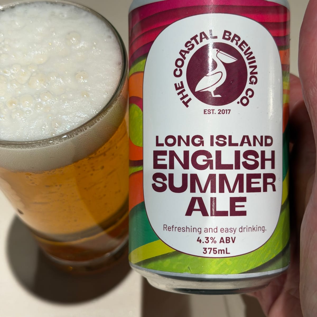 Coastal Brewing's Long Island English Summer Ale