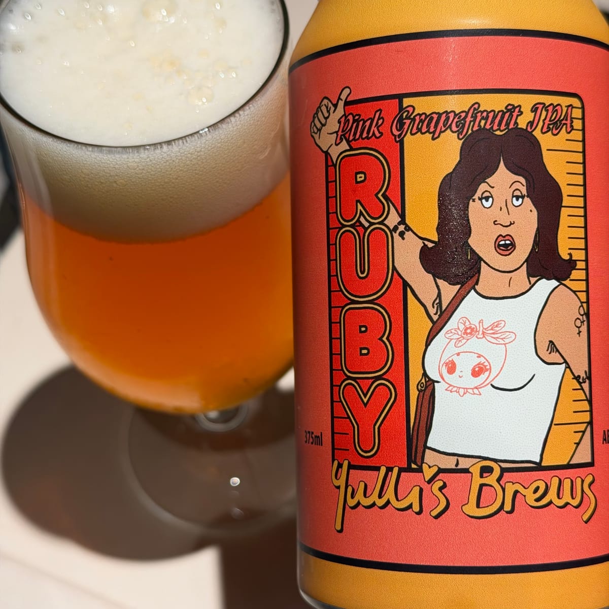 Yulli's Ruby Pink Grapefruit IPA