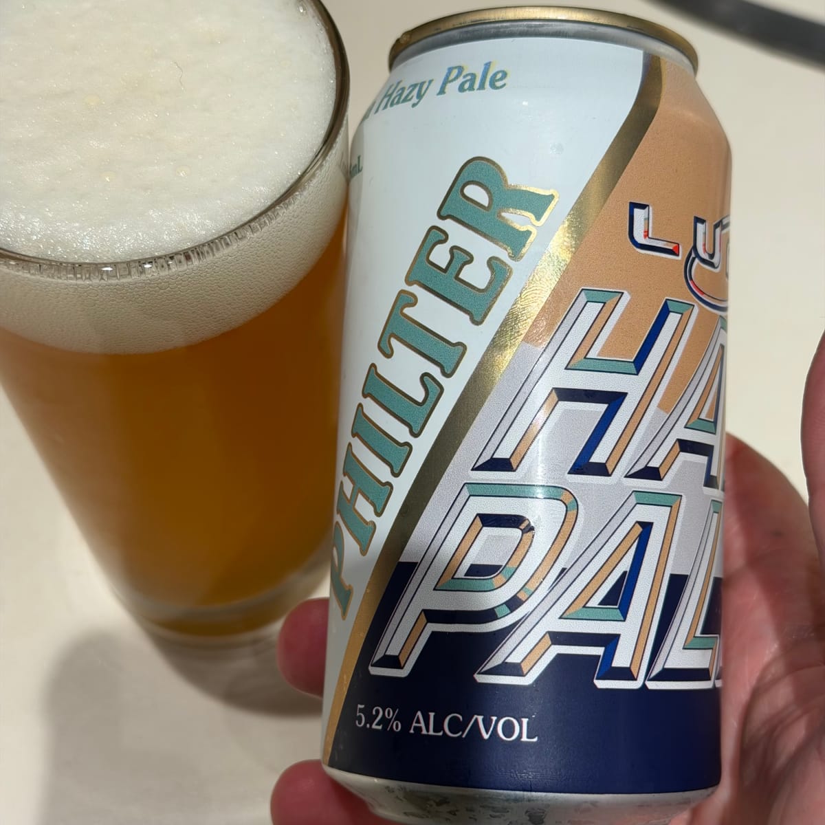 Philter's Luna Hazy Pale Ale