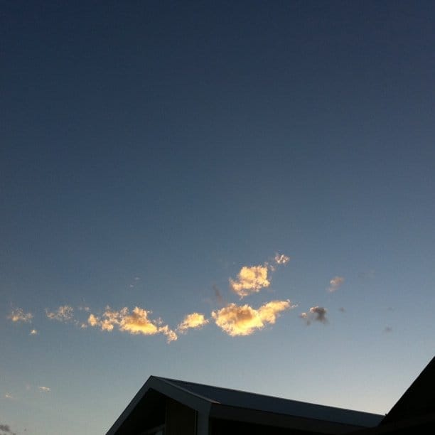 little fluffy clouds...