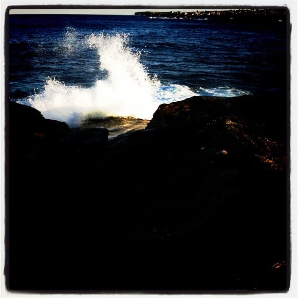 sploosh...
