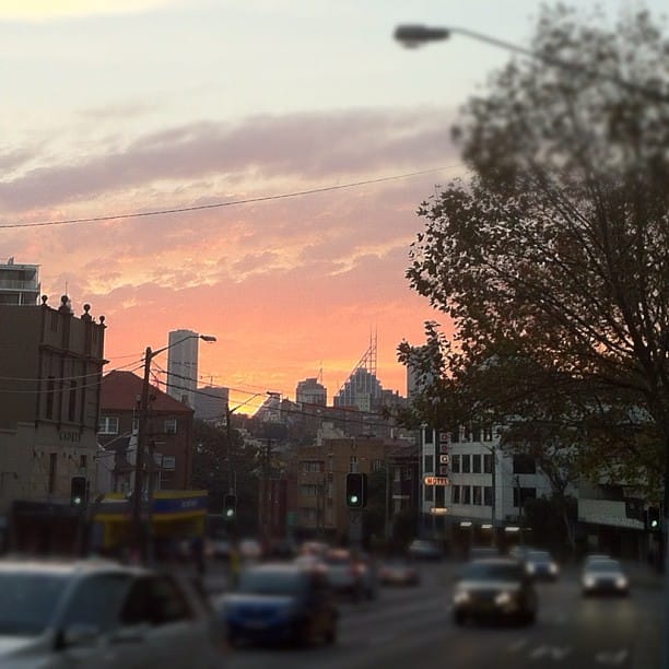 pretty sunset...