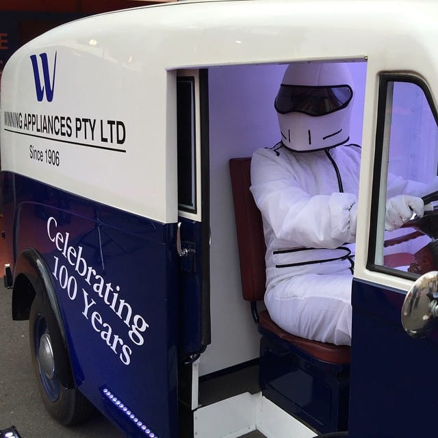 The Stig stole our ride...