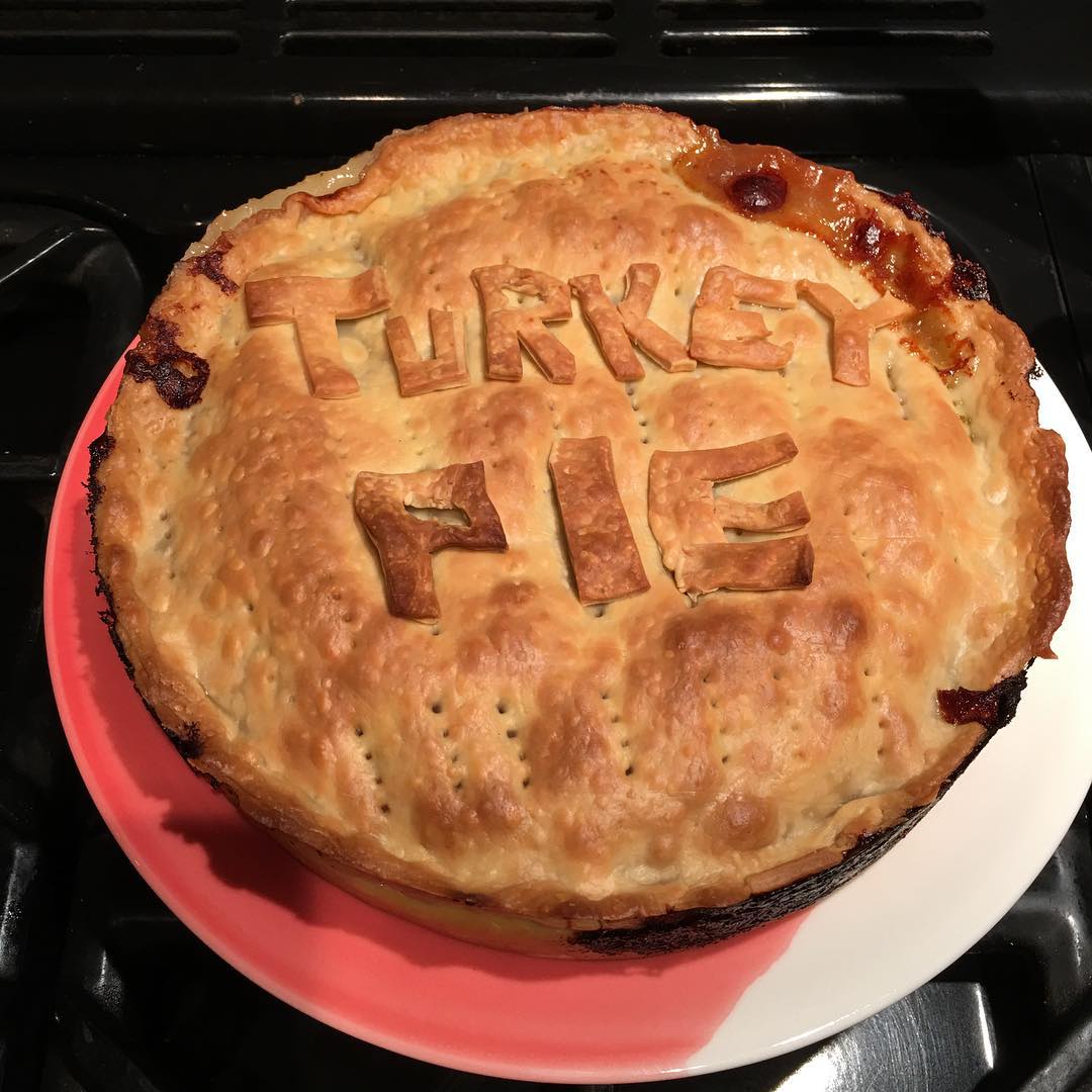 pie's done...
