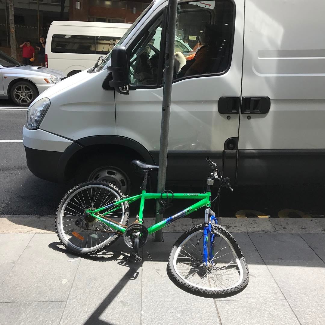 flat tyre...