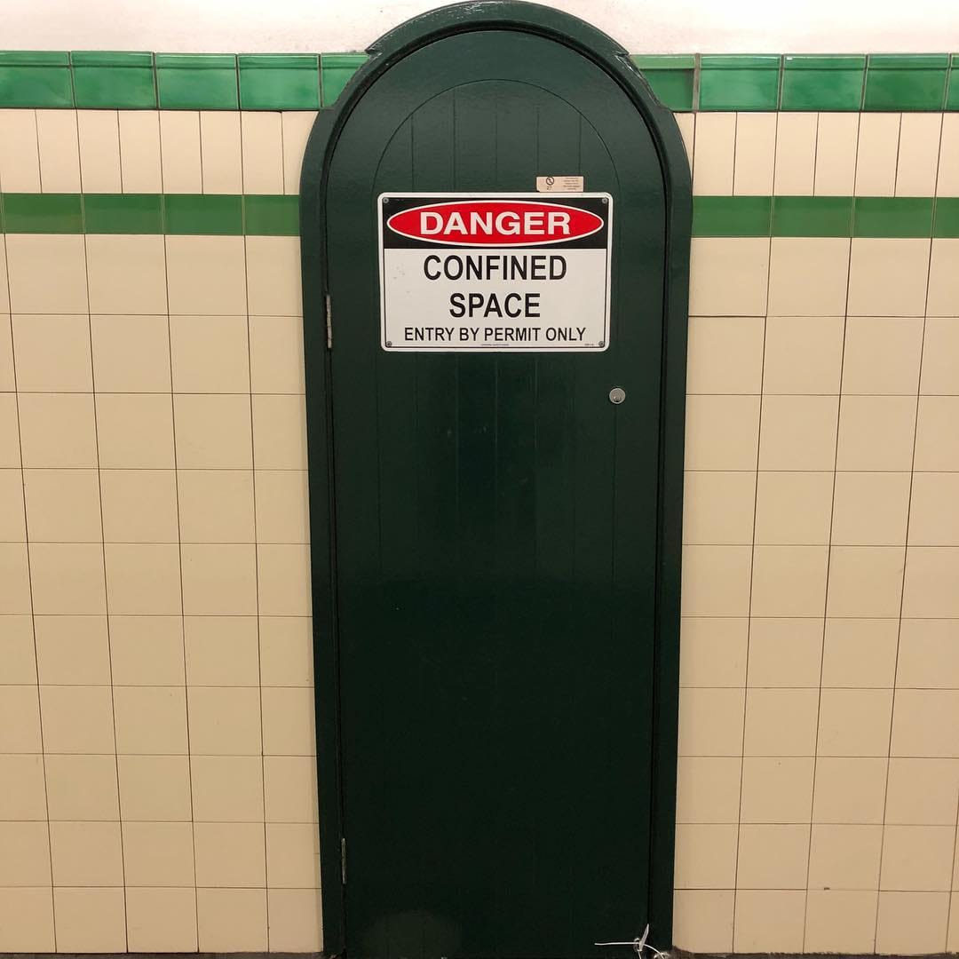 confined space...