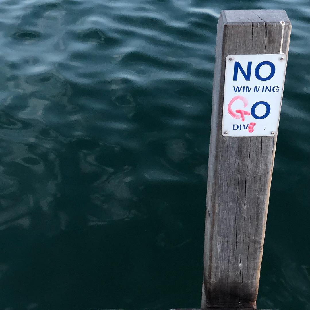 no winning...
