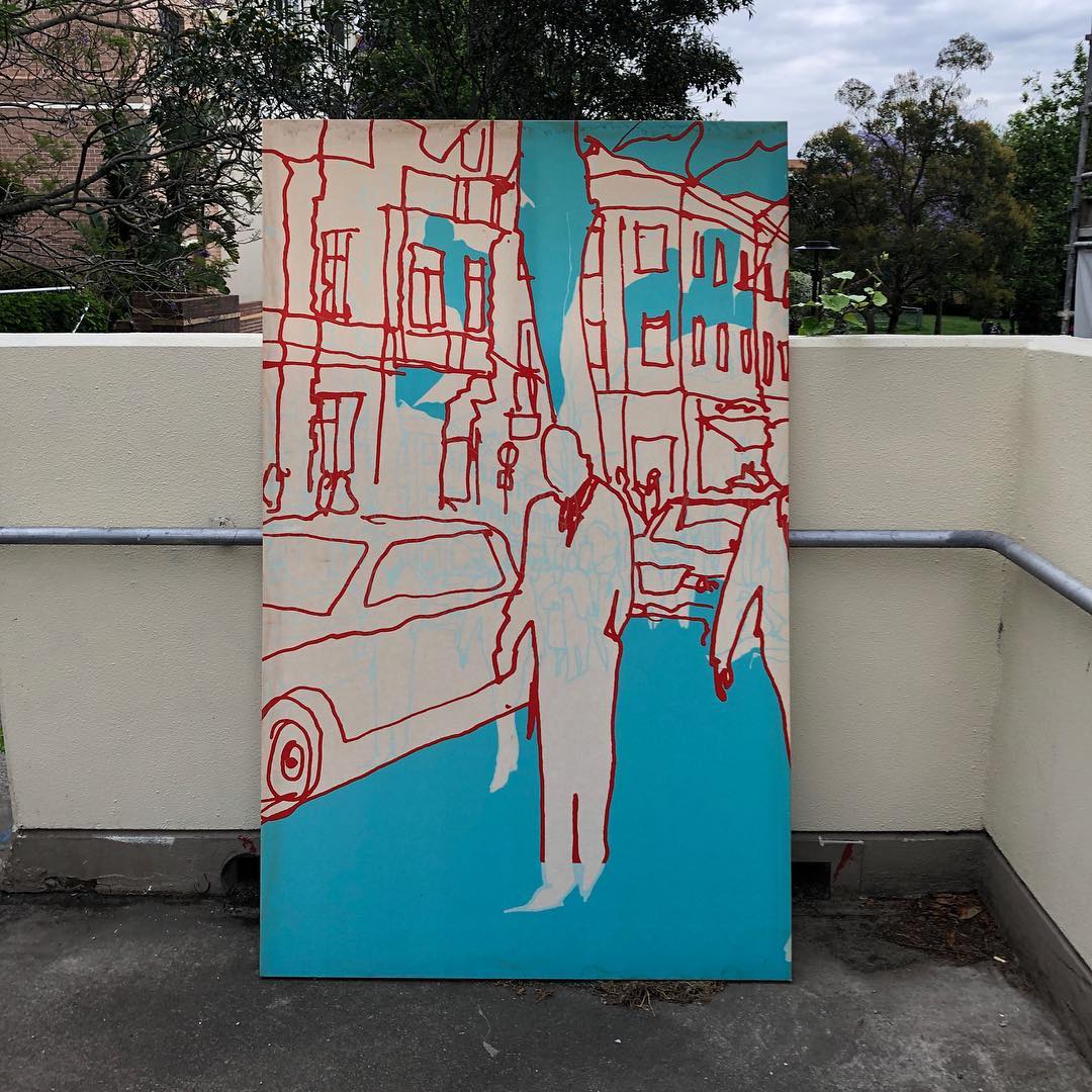 pedestrian overpass art...