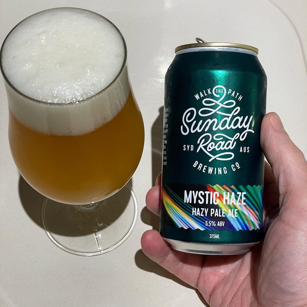 julfest day 6 #beervent https://www.beercartel.com.au/blog/beer-cartel-xmas-in-july-advent-calendar-day-6-sunday-road-mystic-haze-hazy-pale-ale...