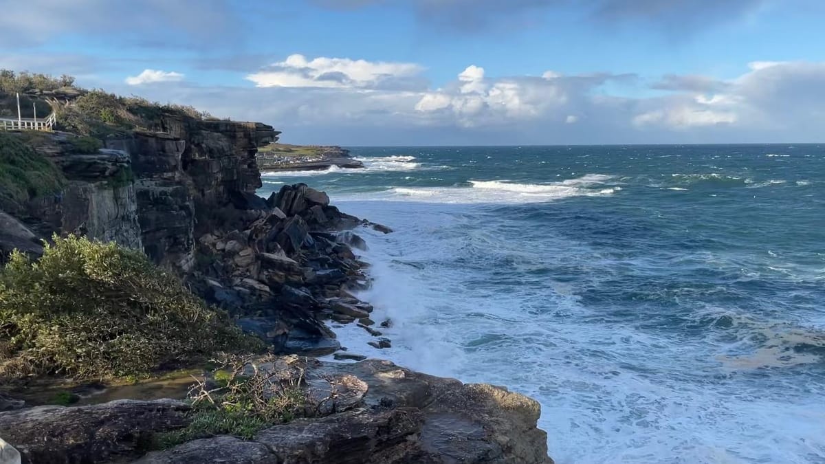 bit of a swell down...