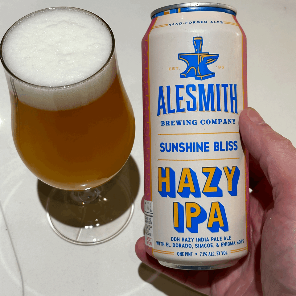 Alesmith Brewing Company Sunshine Bliss Hazy IPA